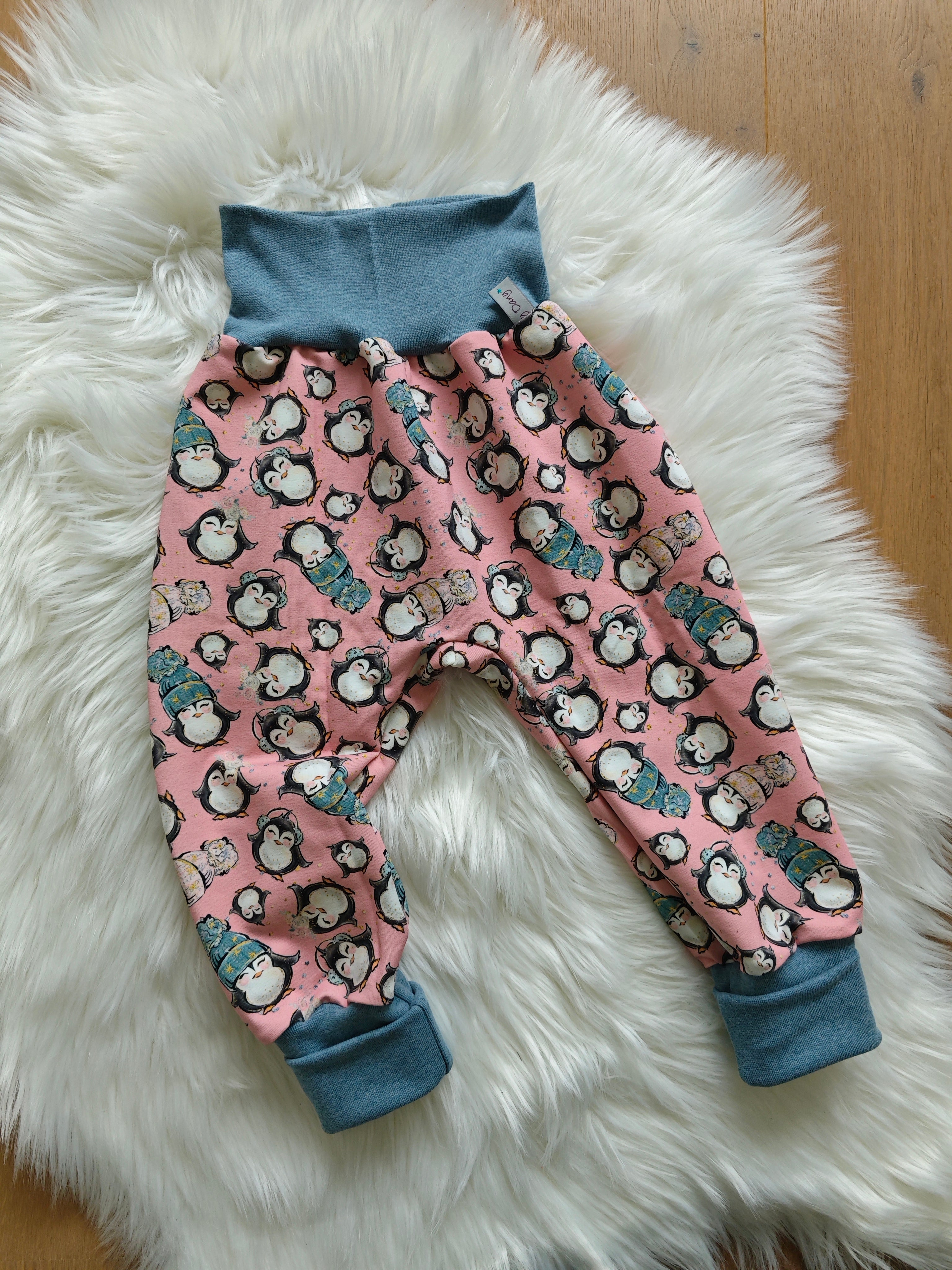 Pumphosen lang Pingus rosa 98/104