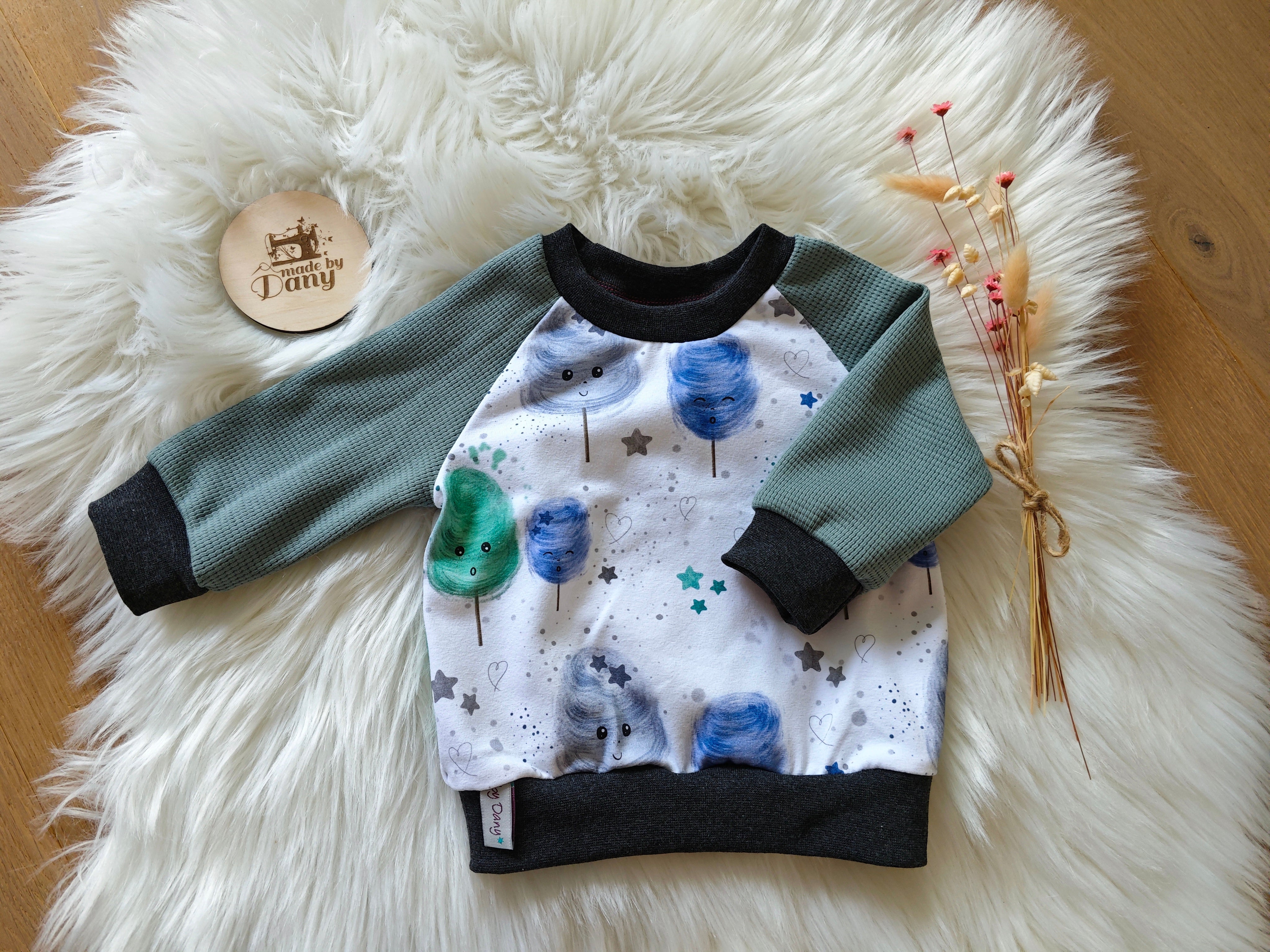 Pullover süsse Zuckerwatte 68