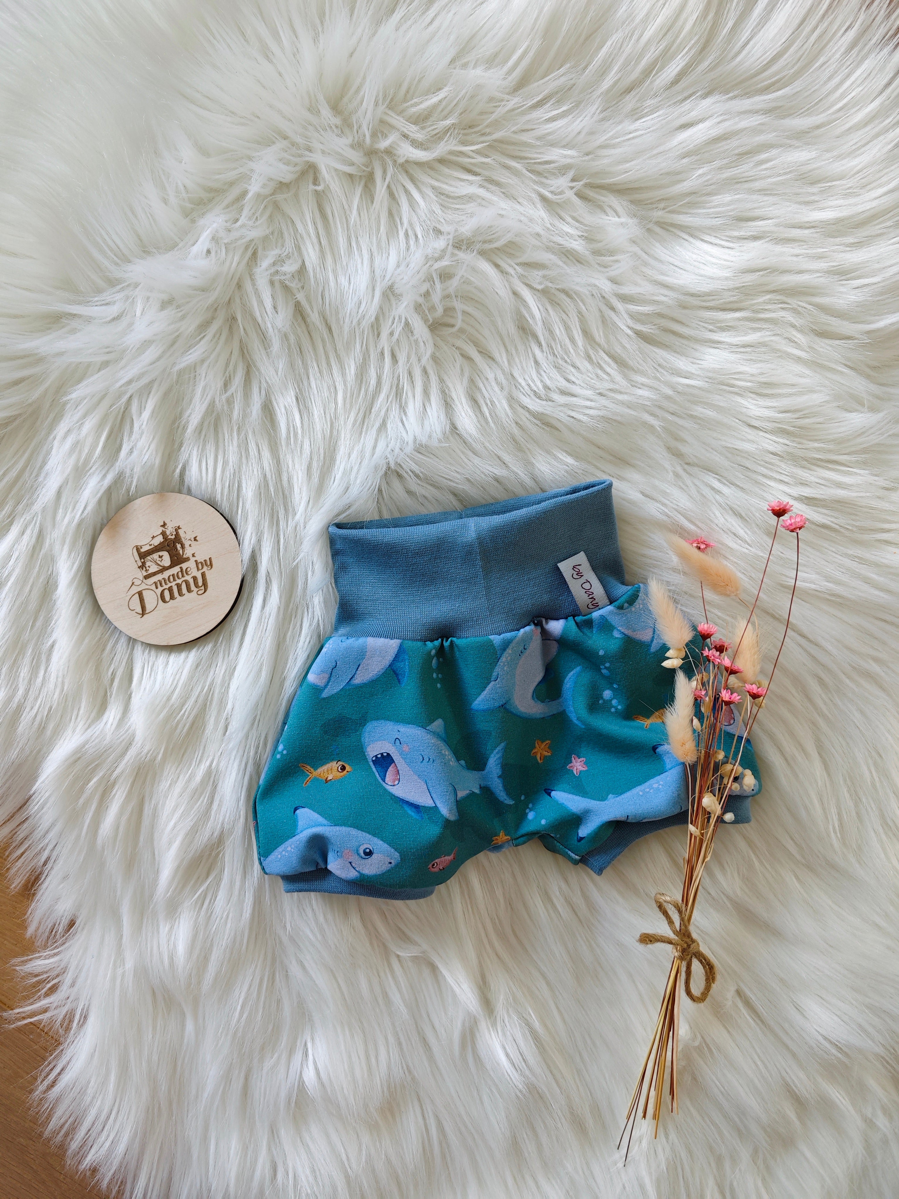 Pumphosen Kurz 2.0 Haifische, Fische 62