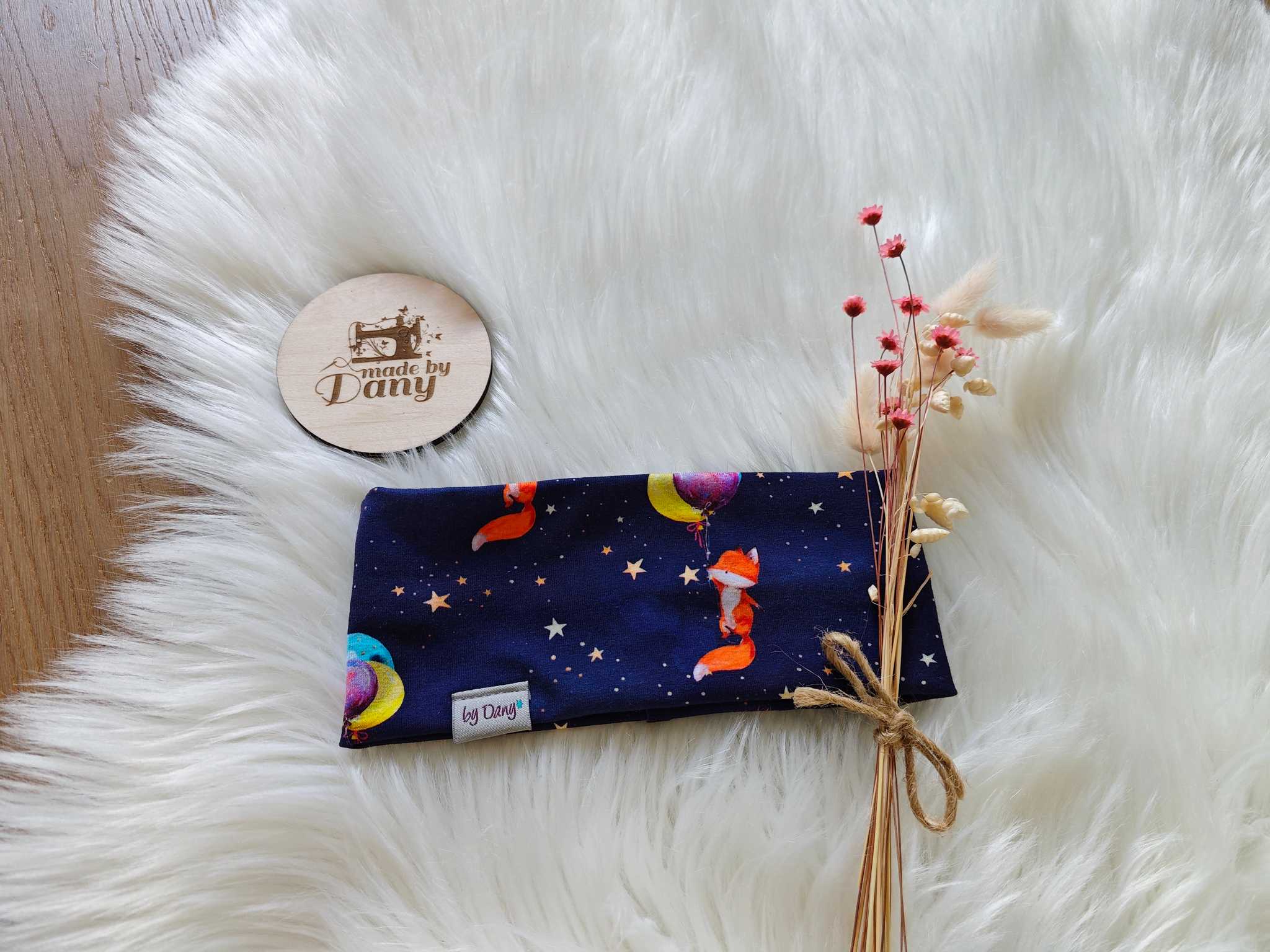 Stirnband Night Fox ca. 47-48cm