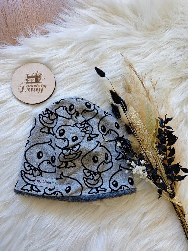 Beanie innen gefüttert Ente ca. 43-45 cm