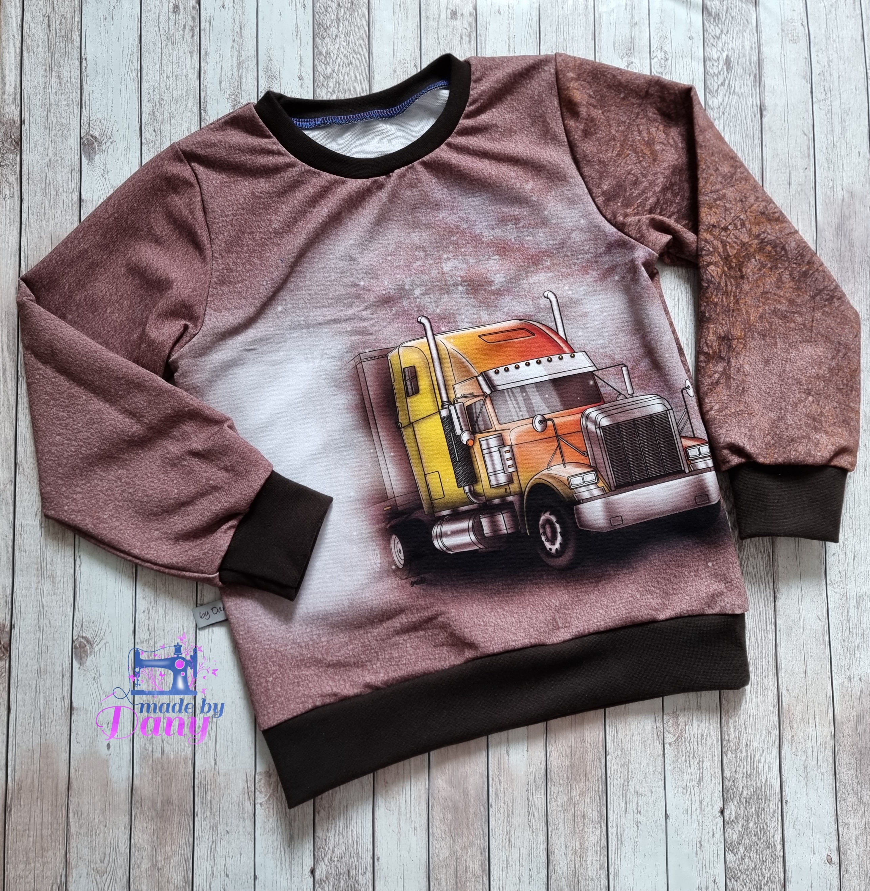 Pullover Truck braun 122