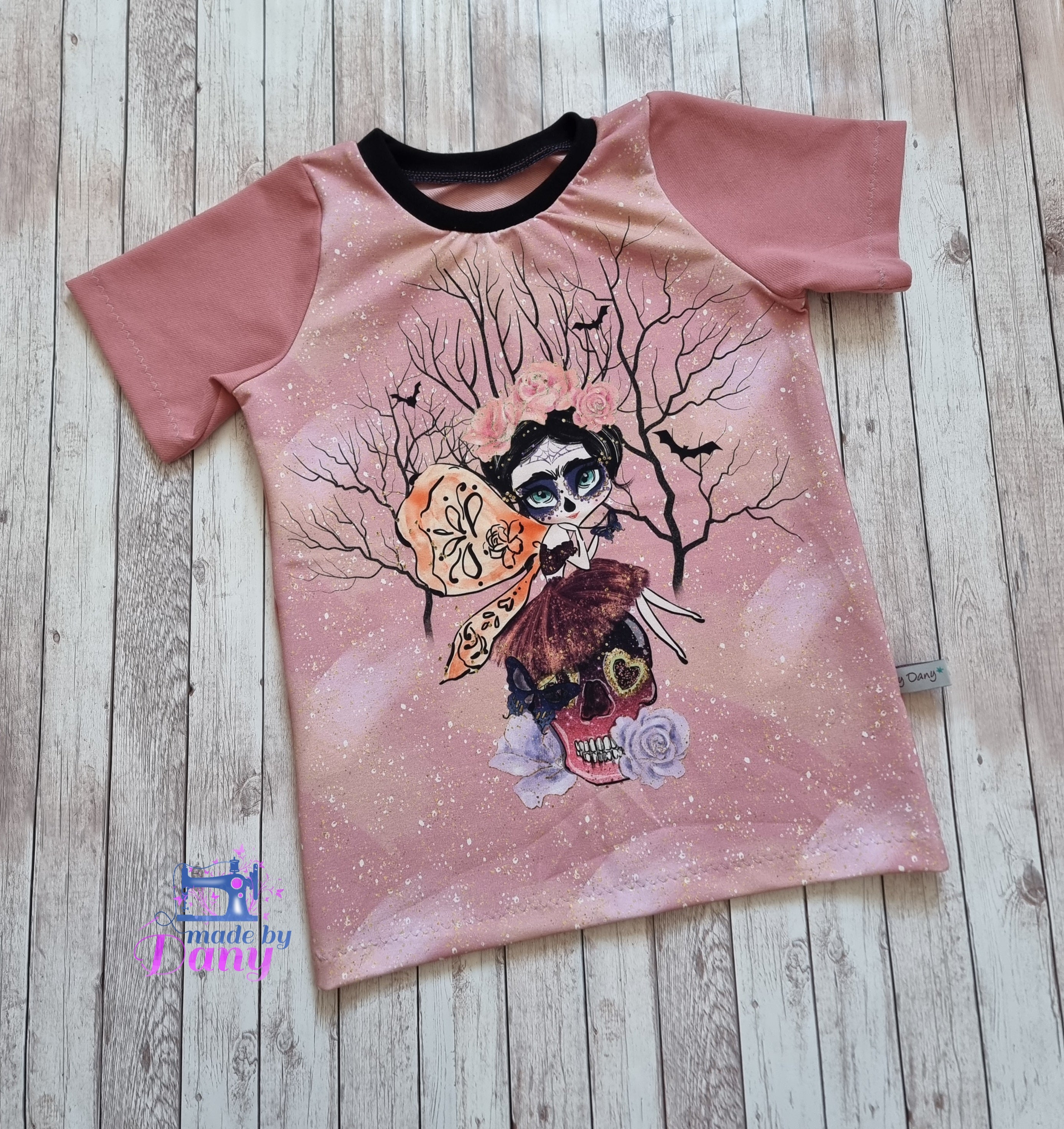 T-Shirt Halloween, Muertos Girl 122