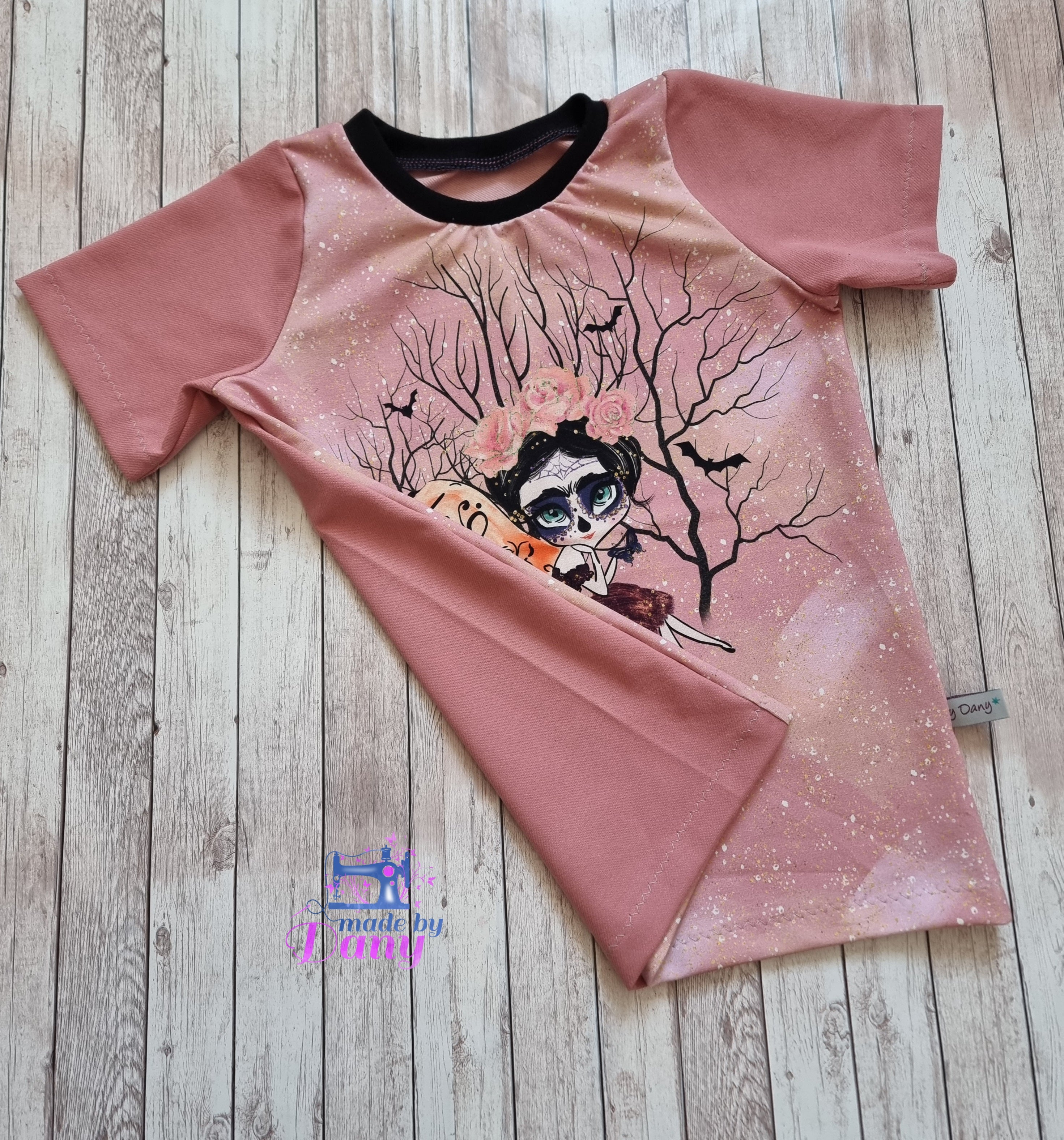 T-Shirt Halloween, Muertos Girl 122