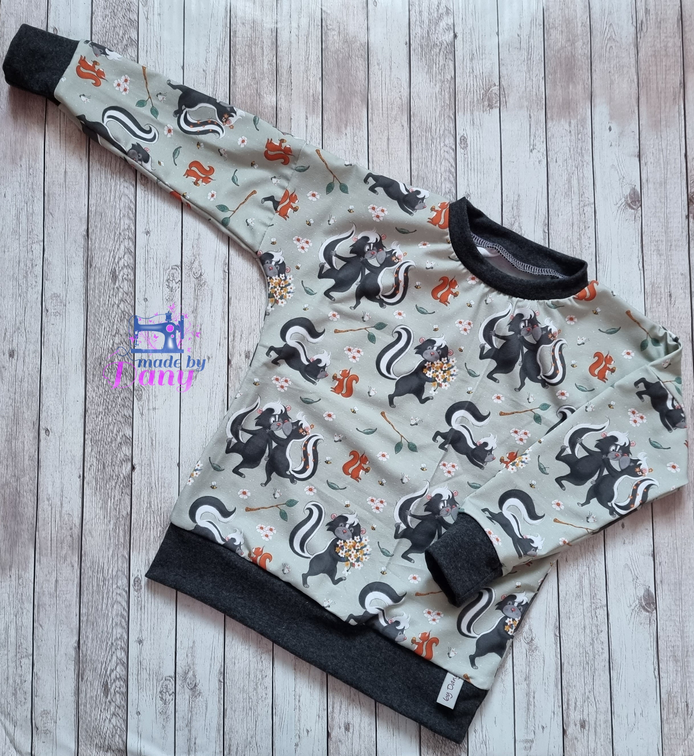 Pullover süsses Stinktier 104