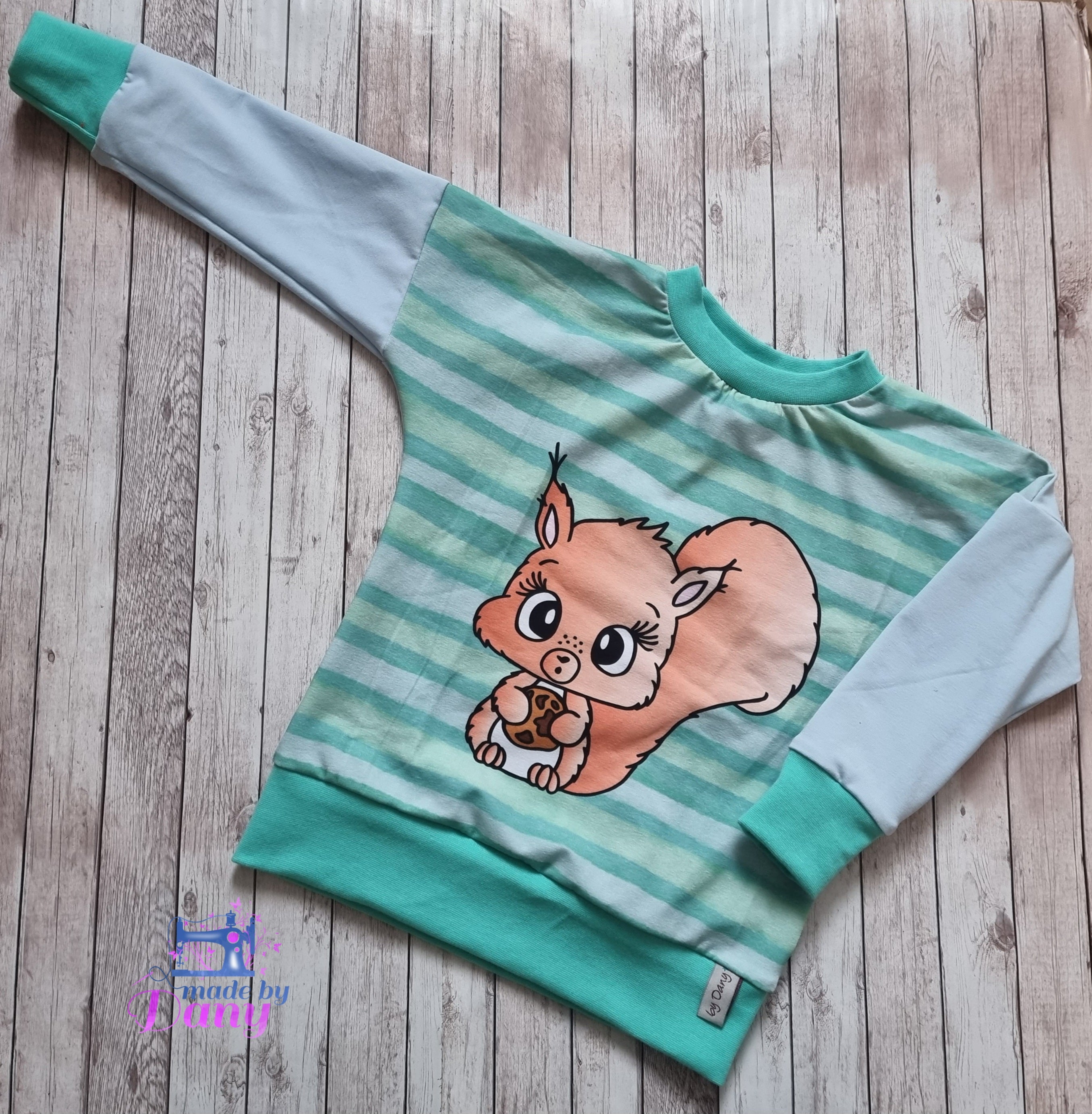 Pullover süsses Eichhörnchen 98