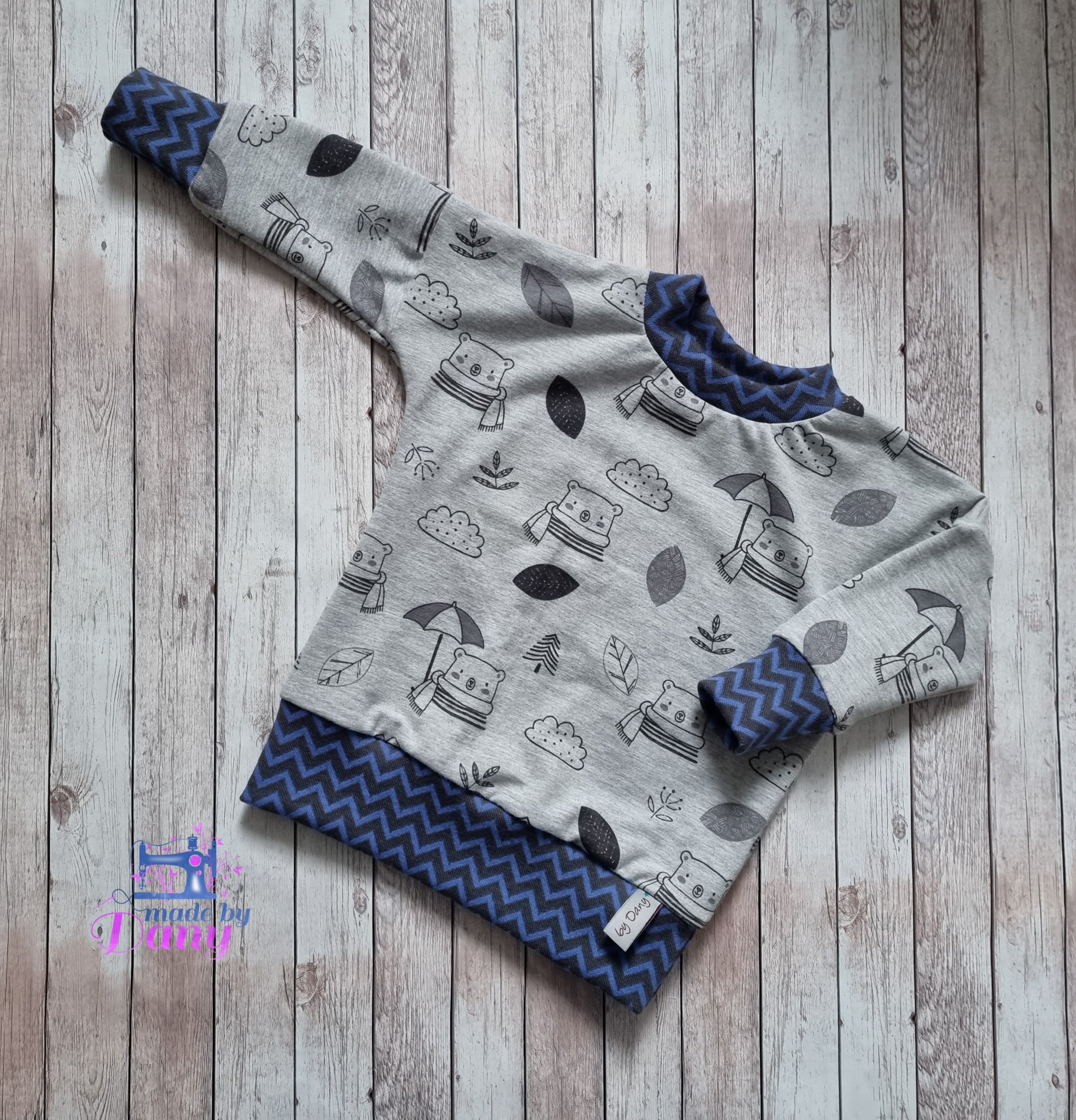 Pullover Bear grau 74