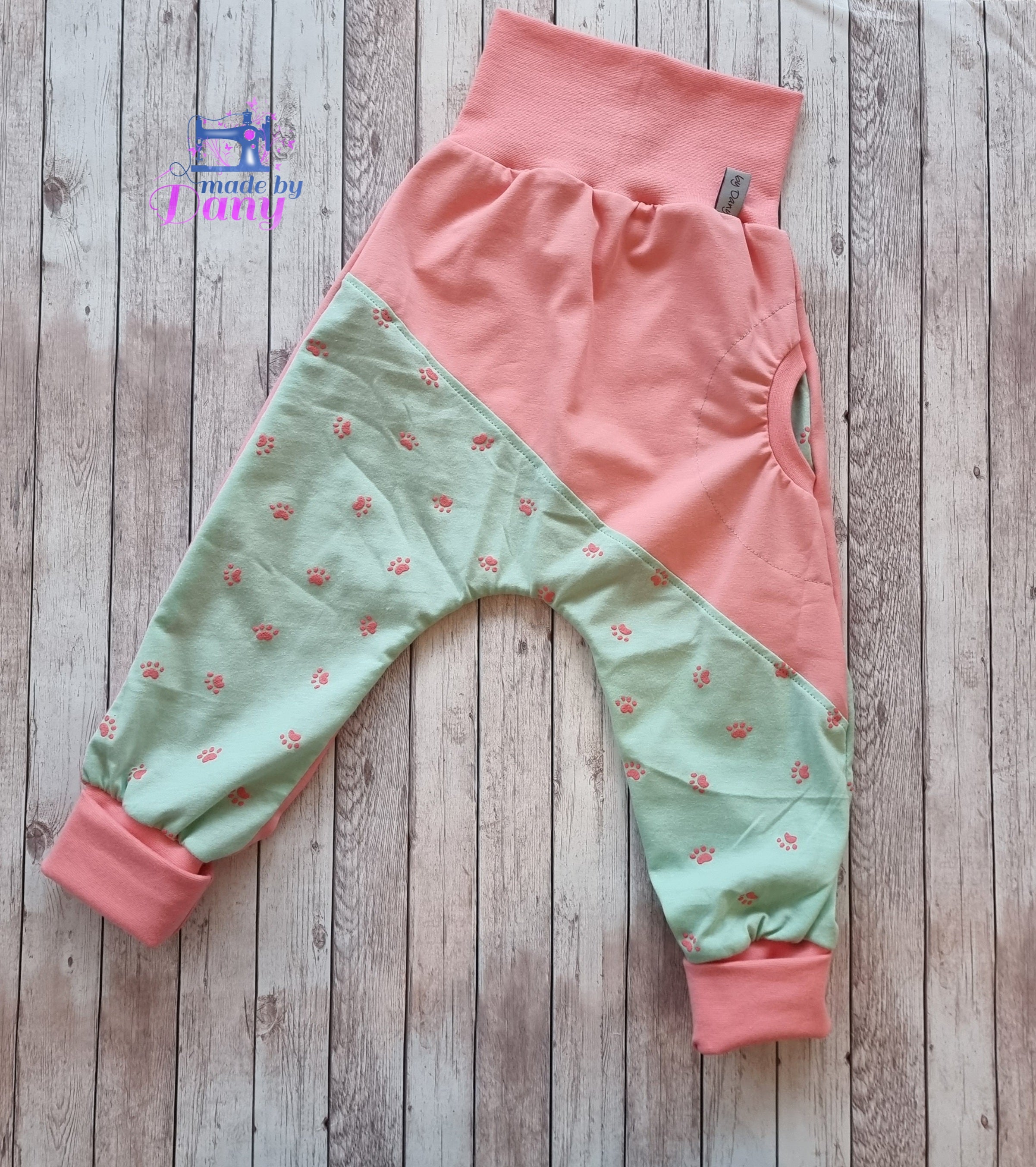 Set Feet Flock mint 1x Pumphose lang 2.0 (104/110) & 1x Pullover (104)