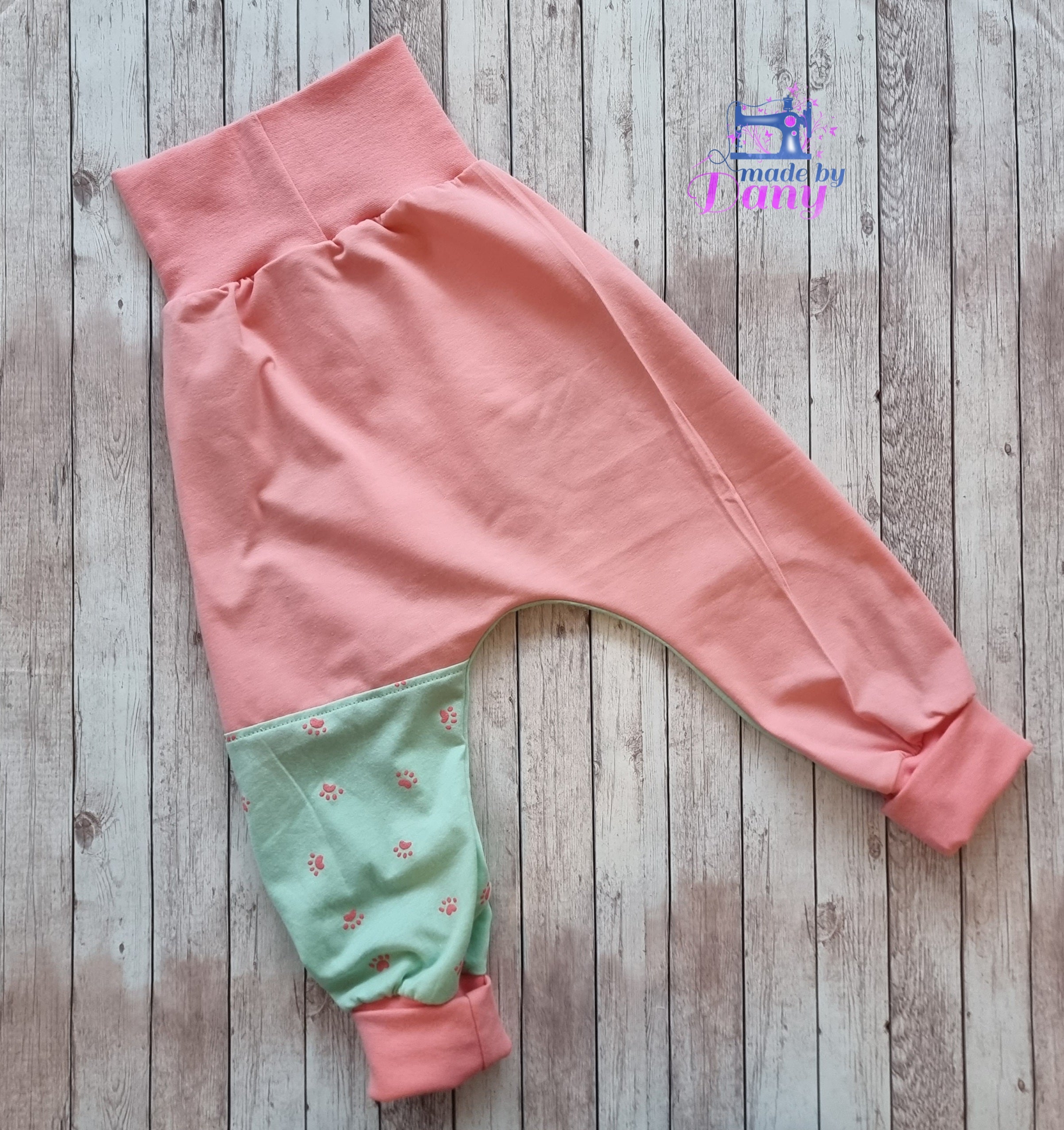 Set Feet Flock mint 1x Pumphose lang 2.0 (104/110) & 1x Pullover (104)