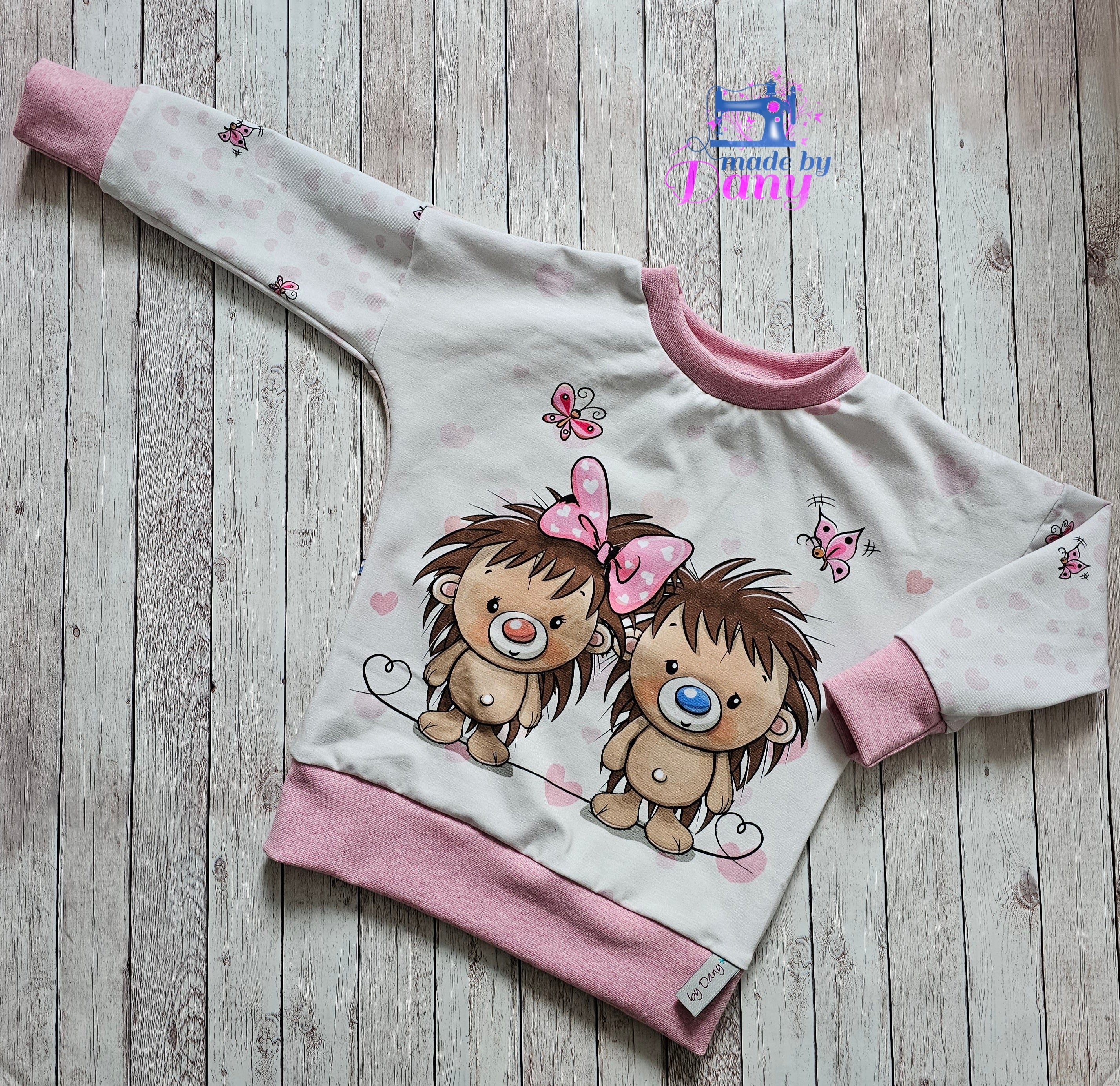 Pullover Süsse Igel Freunde 92