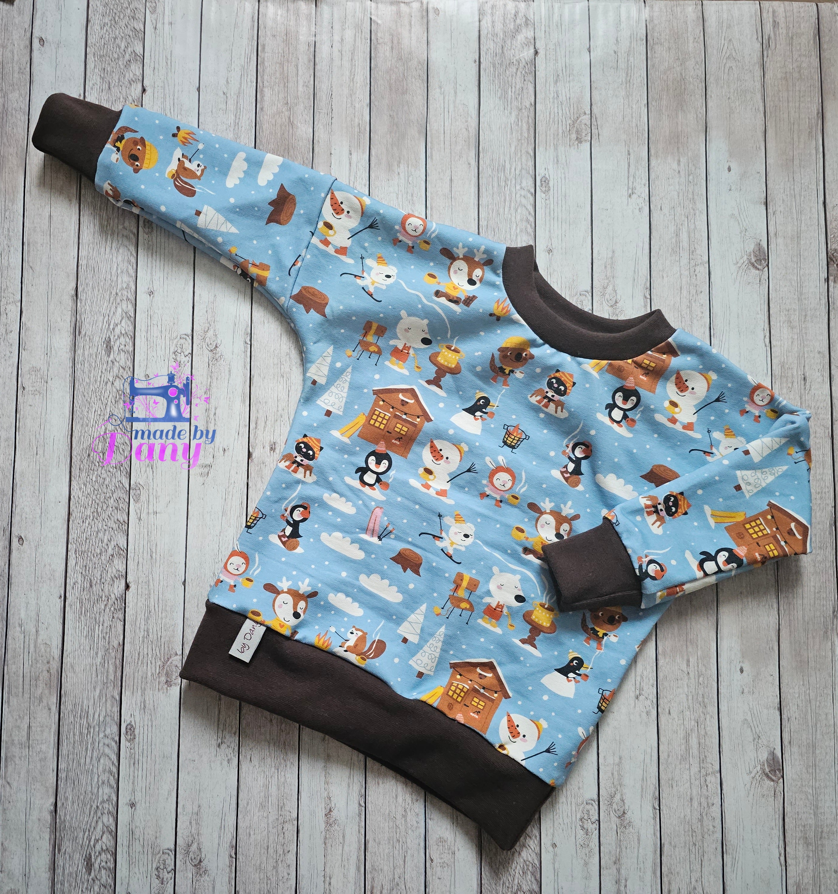 Pullover Hot Chocolat hellblau 86