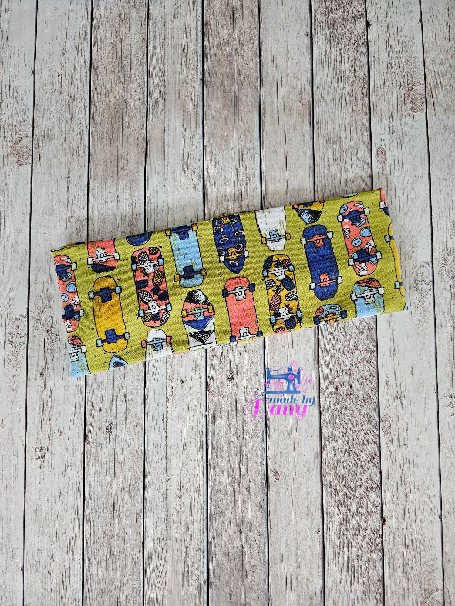 Stirnband Cool Skateboard ca. 55-56 cm