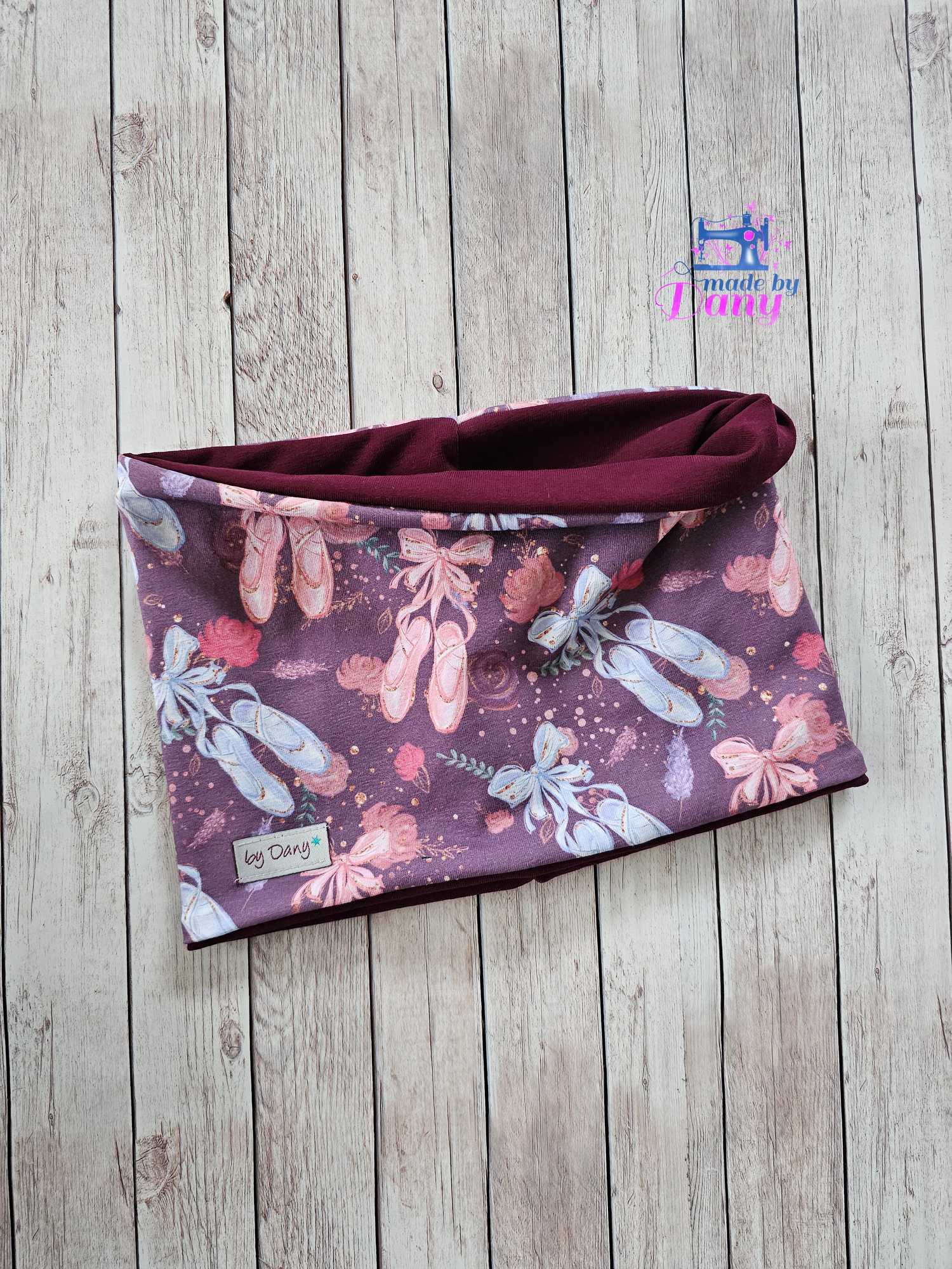 wende Loop Balletschuhe beere, bordeuxrot ca. 48 cm