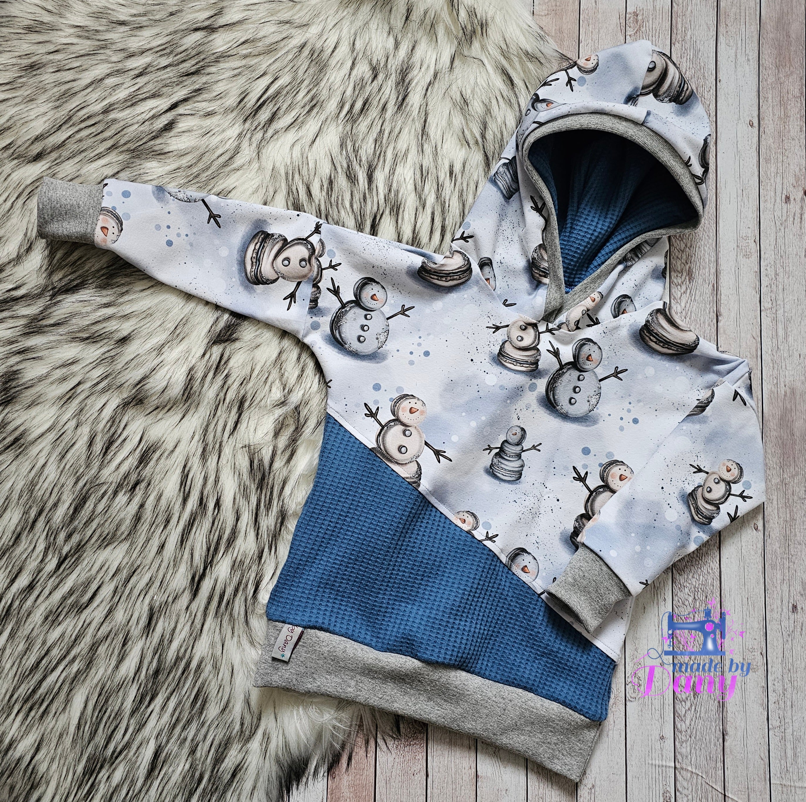 Kapuzenpullover Schneemann cookies 98
