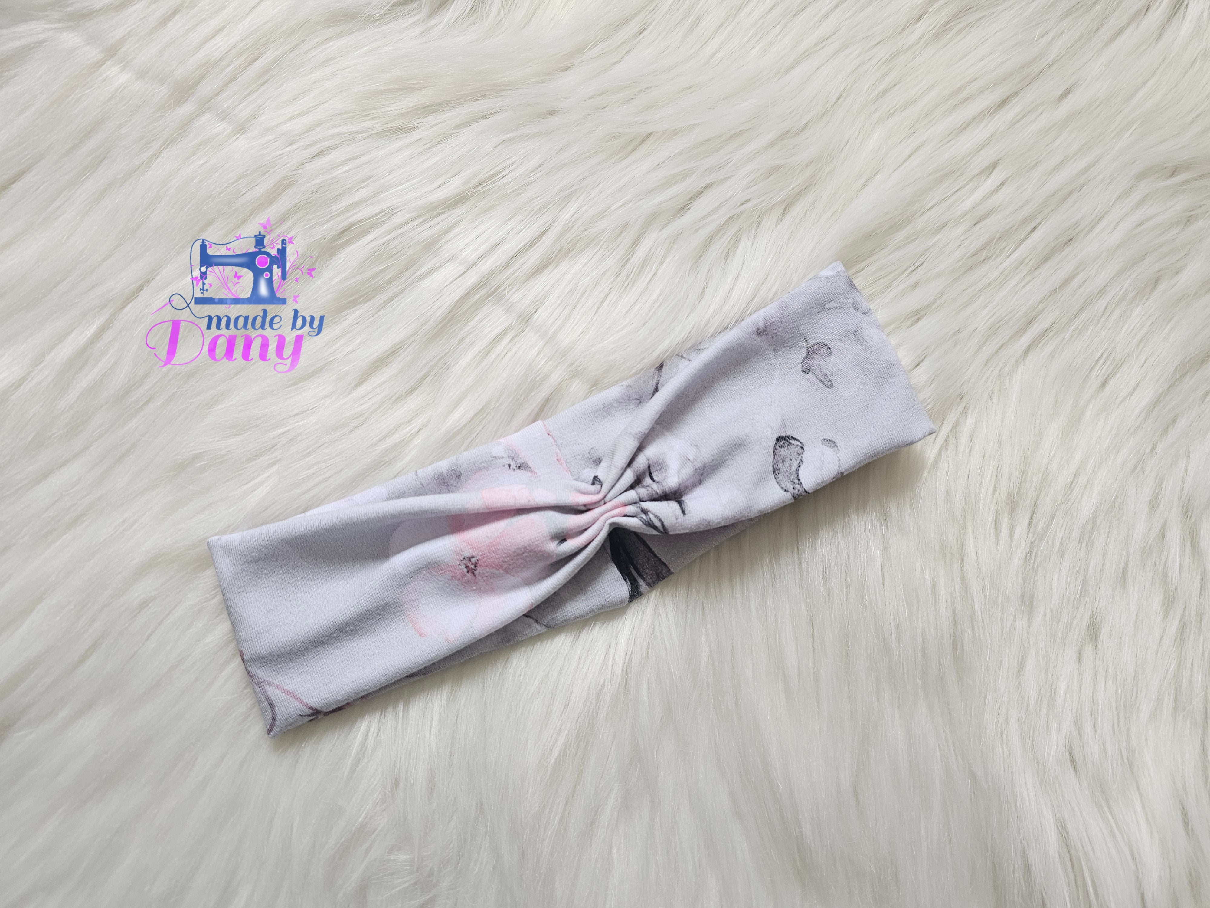 Haarband Blumen rose ca. 47-48cm