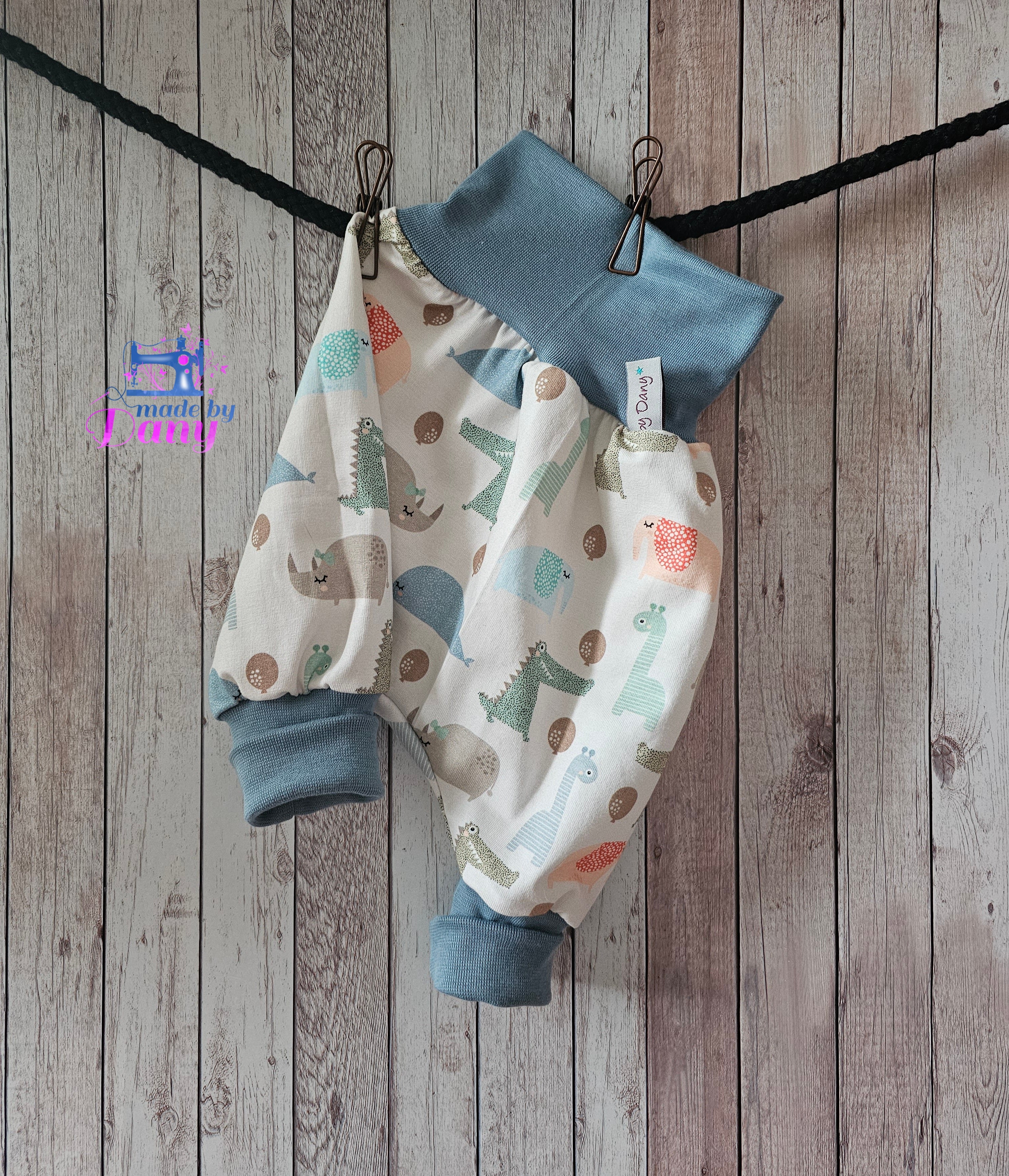 Pumphosen lang Wild Animals small 50/56