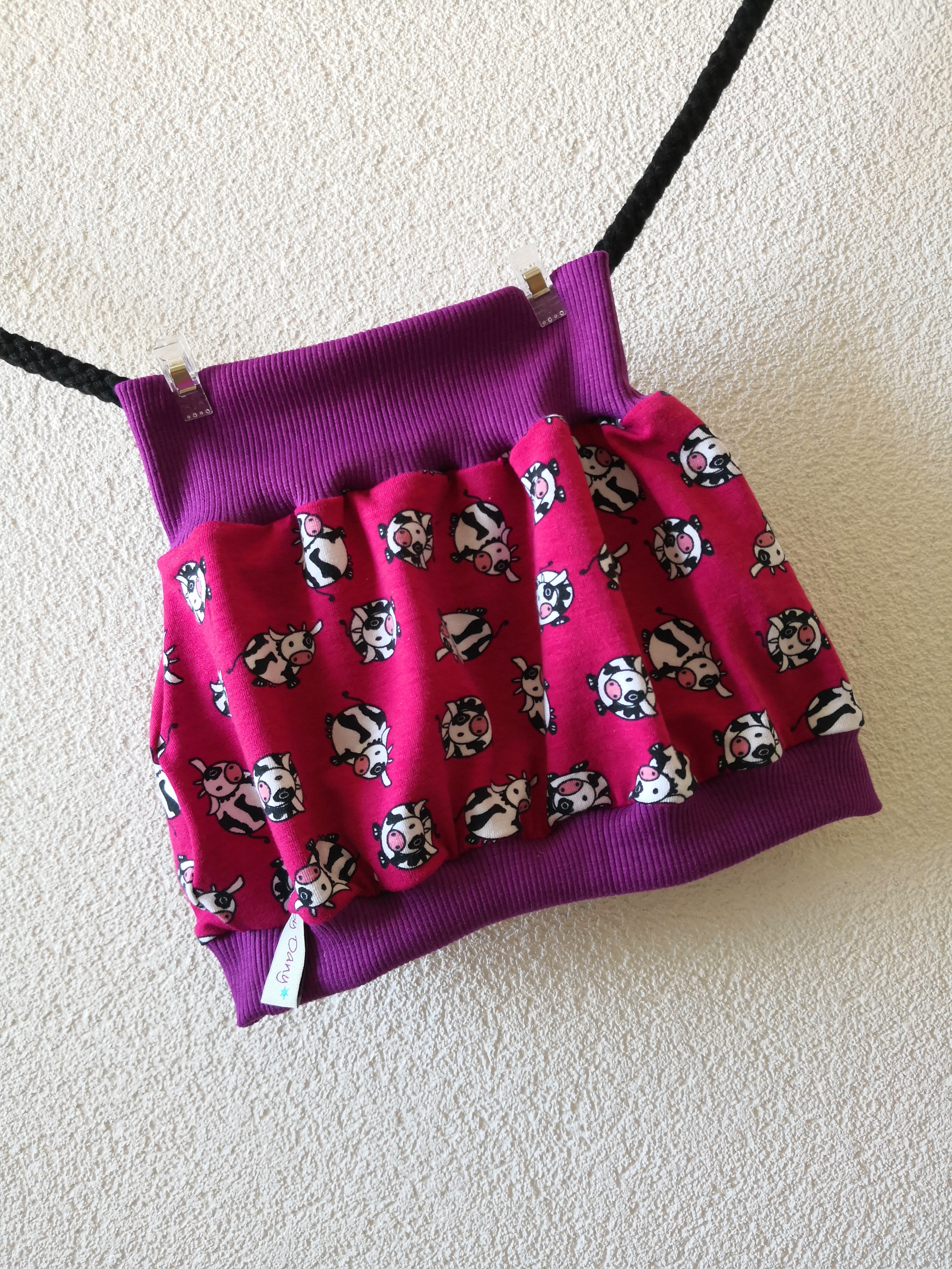 Ballonrock Kühe pink 80