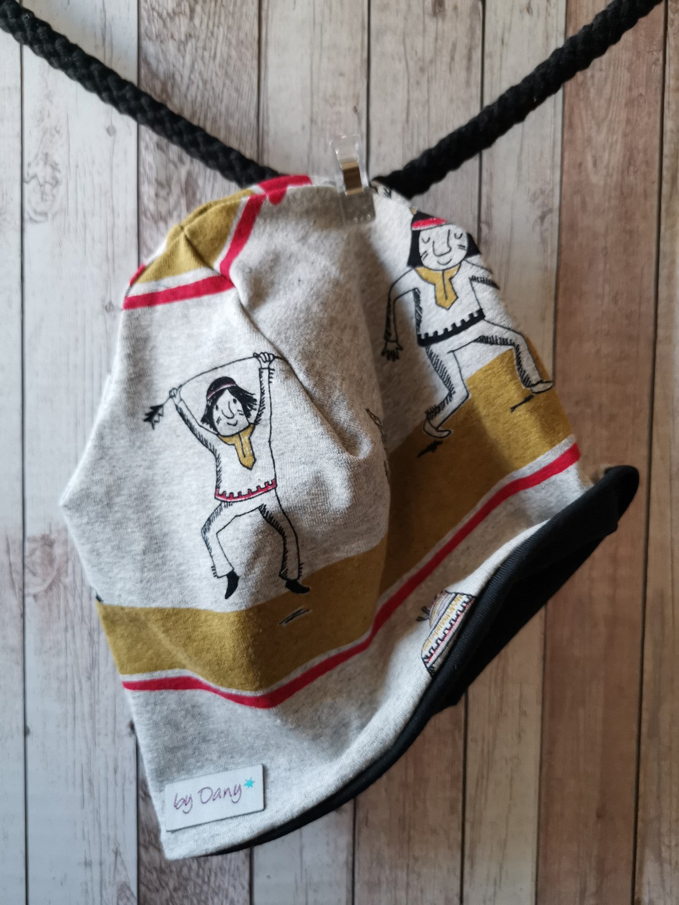 Wendemütze Indiander ca. 44-46 cm