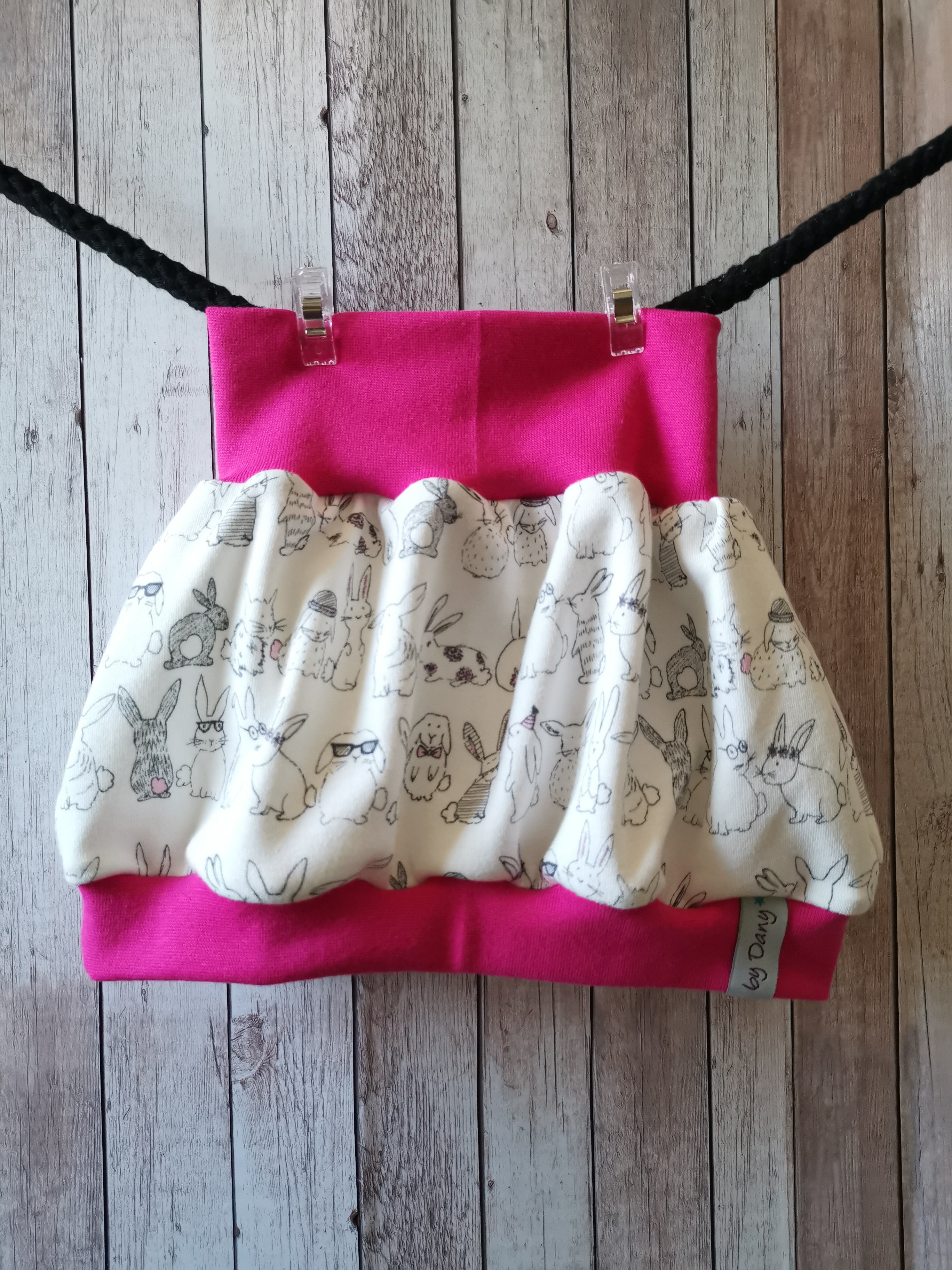 Ballonrock Hase Pink 74