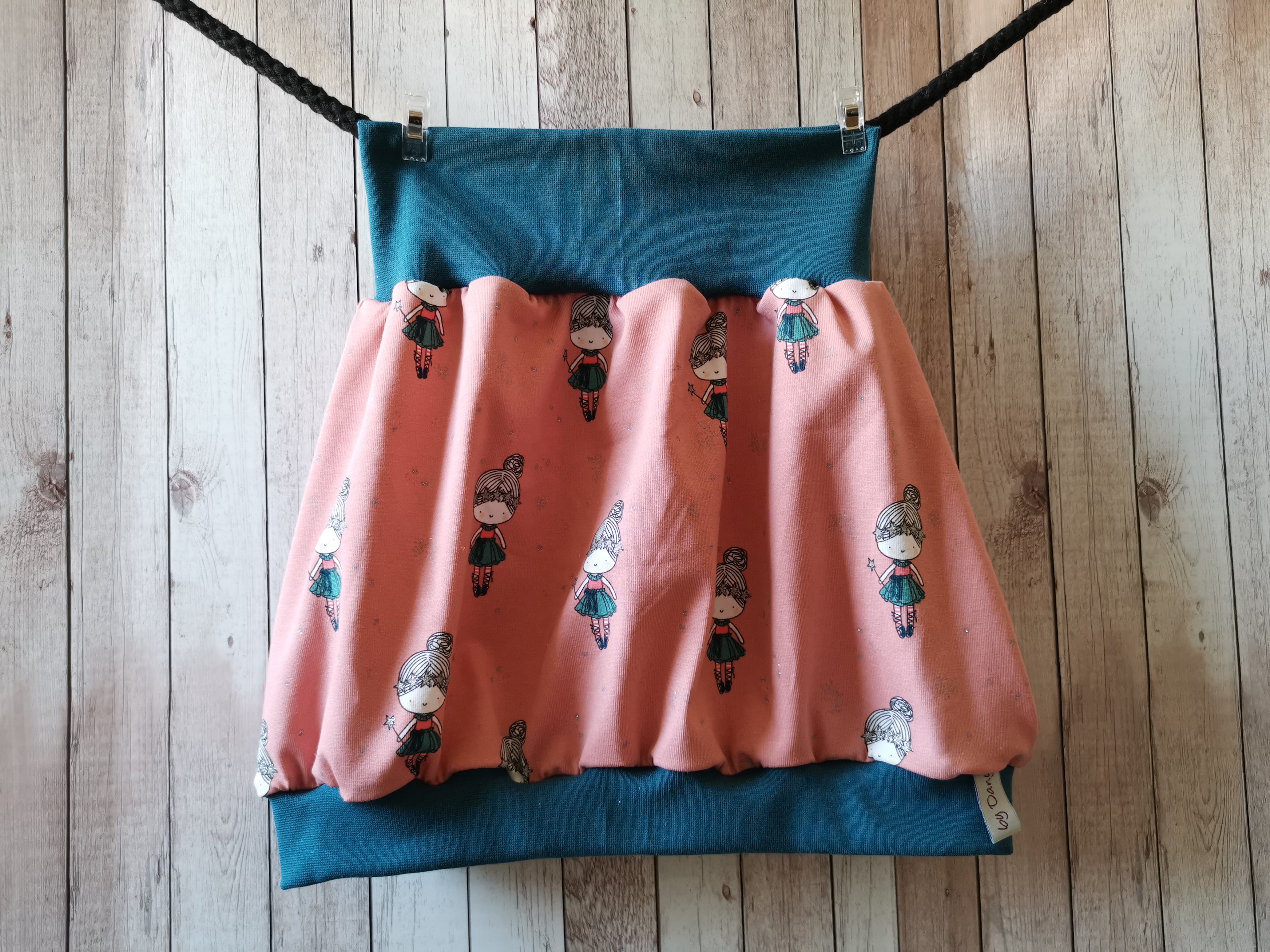 Ballonrock Glitter Girls petrol 116