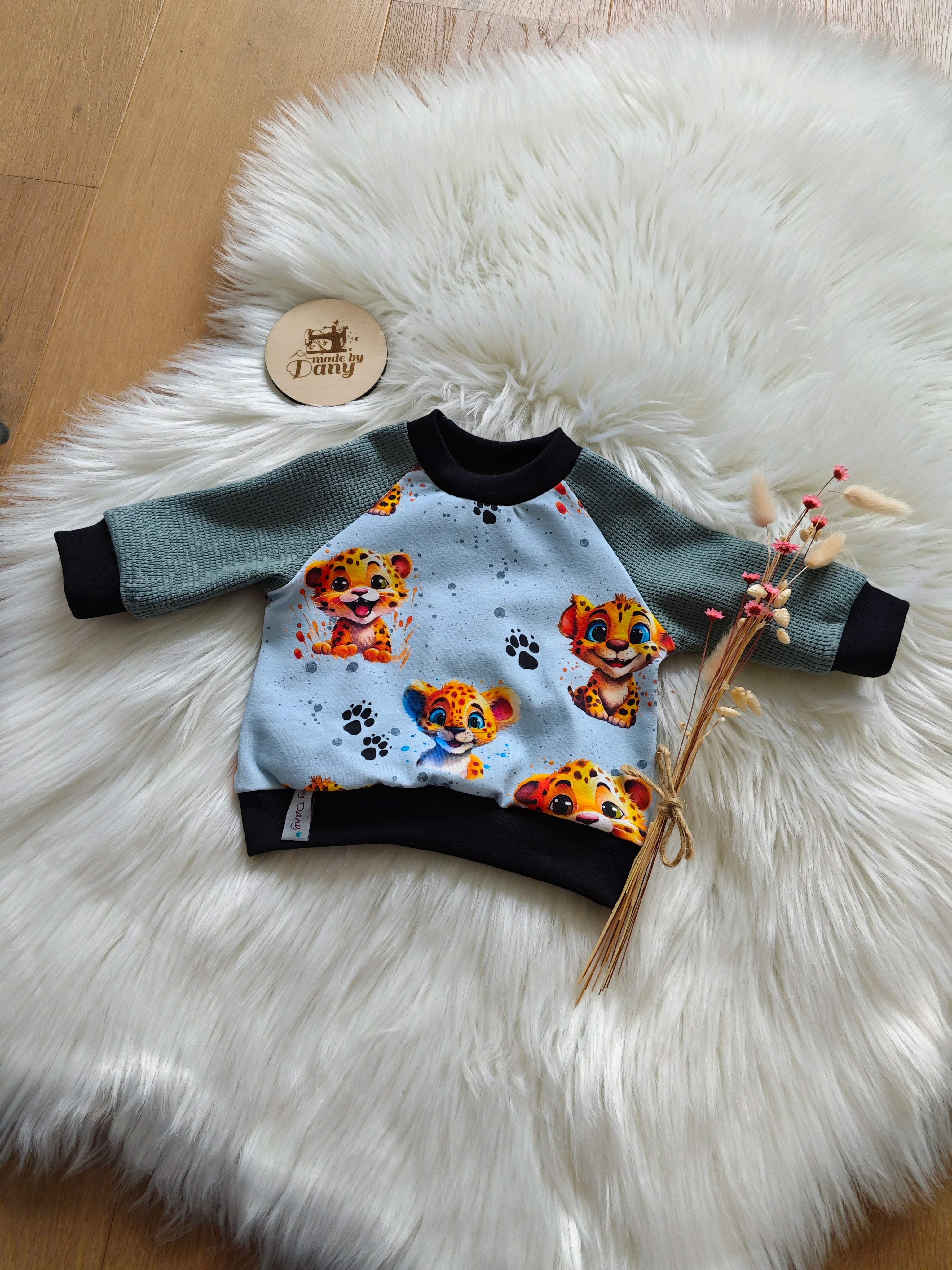 Pullover süsser Leopard 62