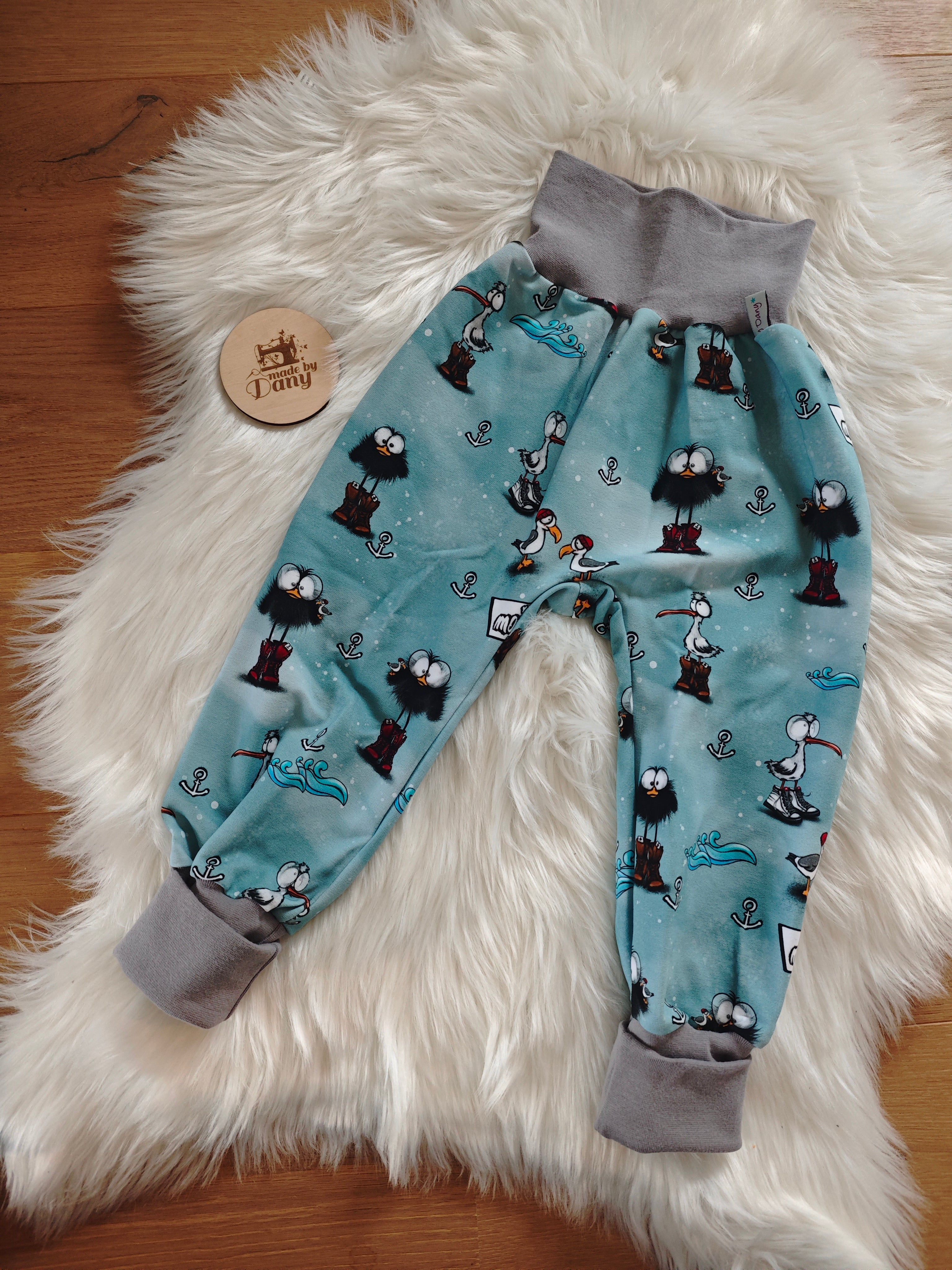 Pumphose lang Vögel MOIN 110/116