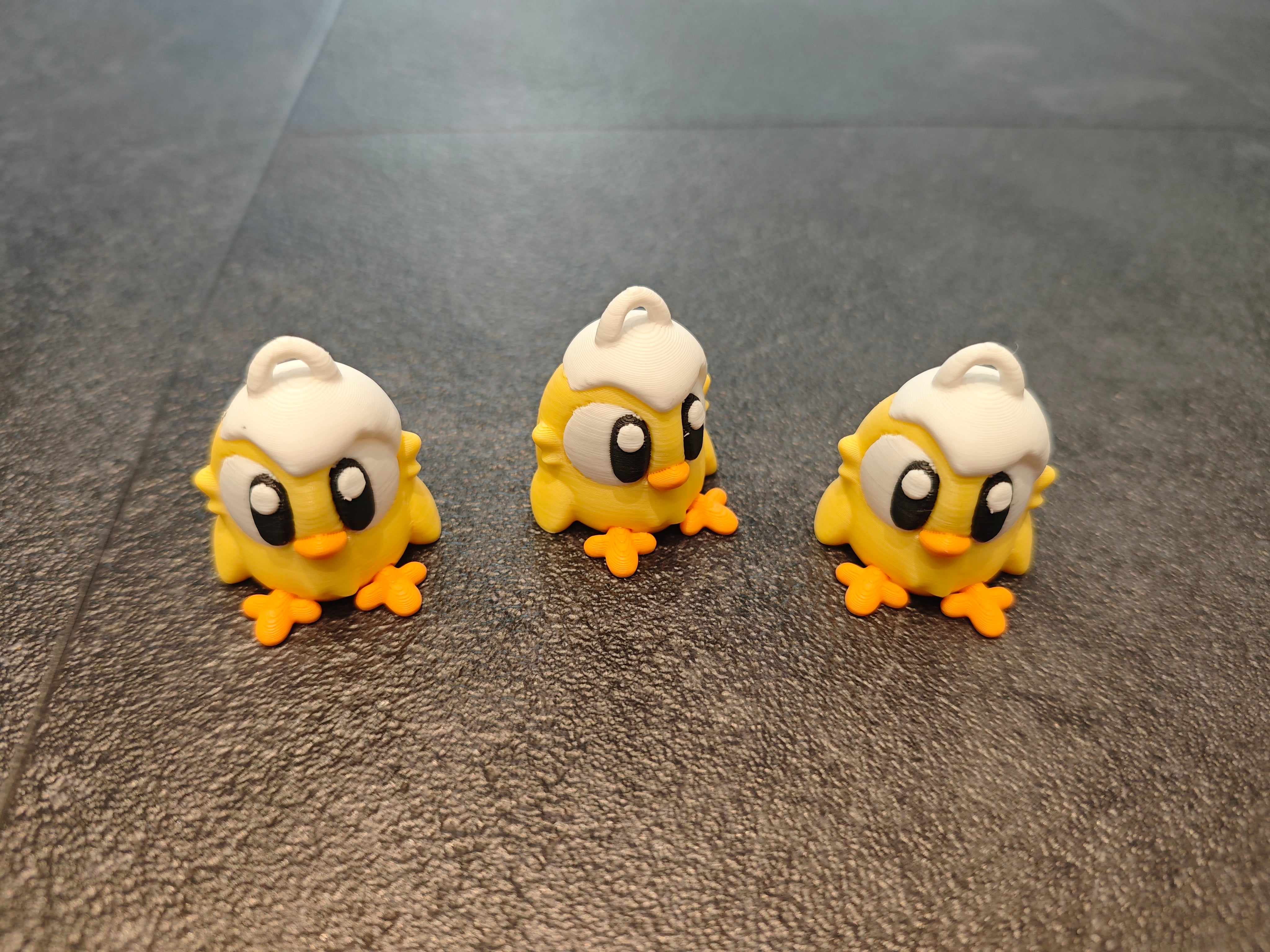 Schlüsselanhänger Kücken