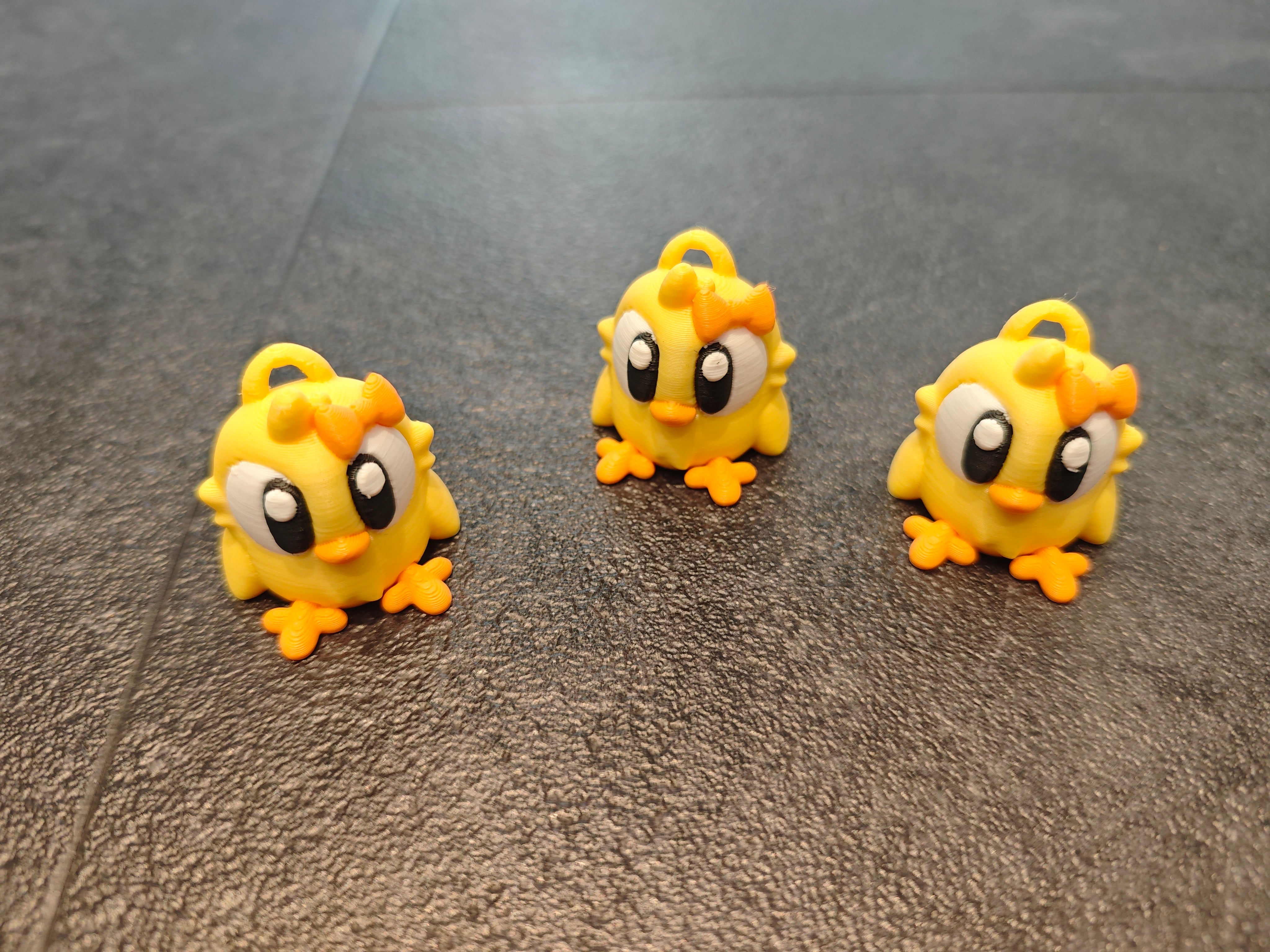 Schlüsselanhänger Kücken