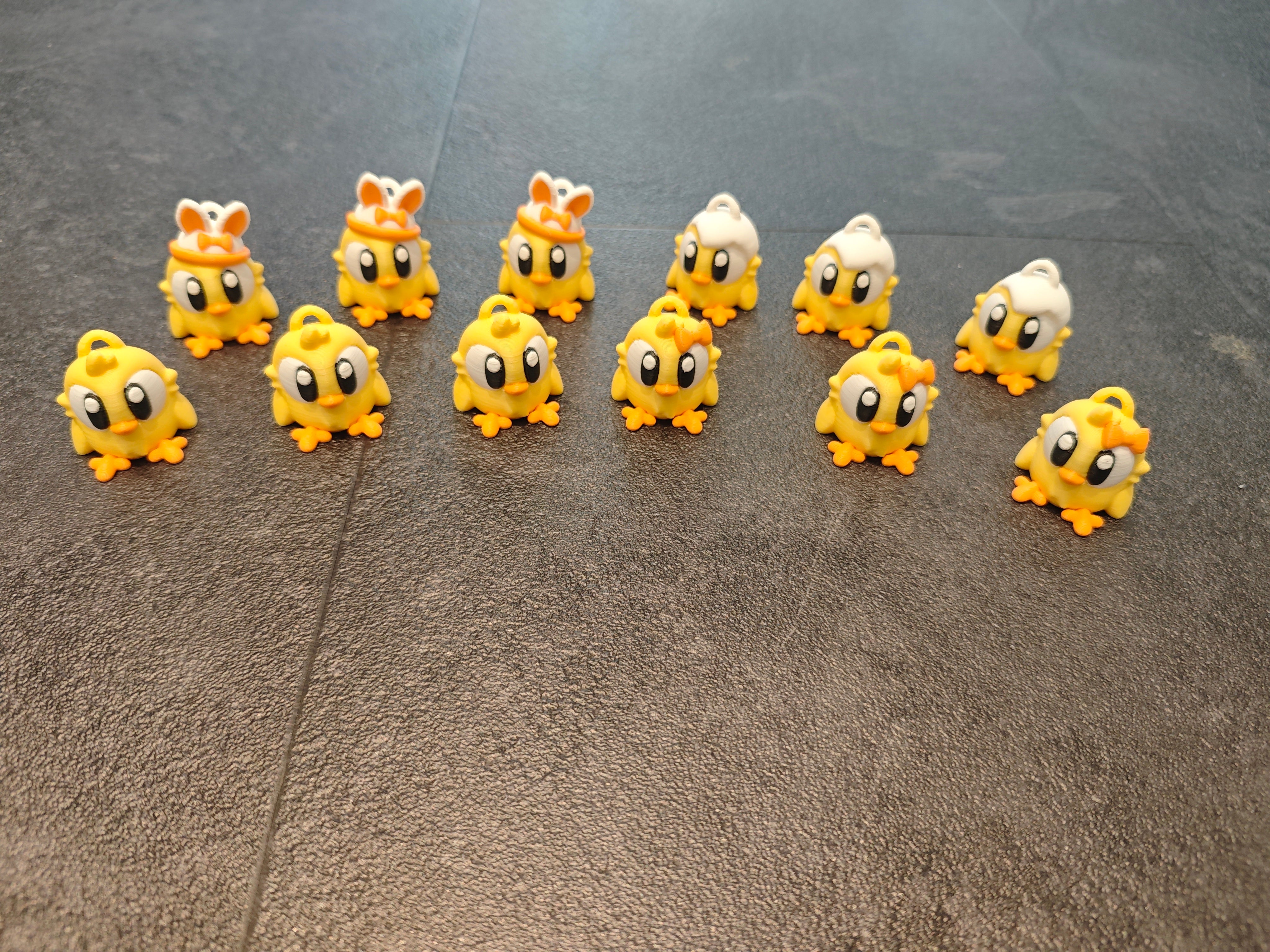 Schlüsselanhänger Kücken