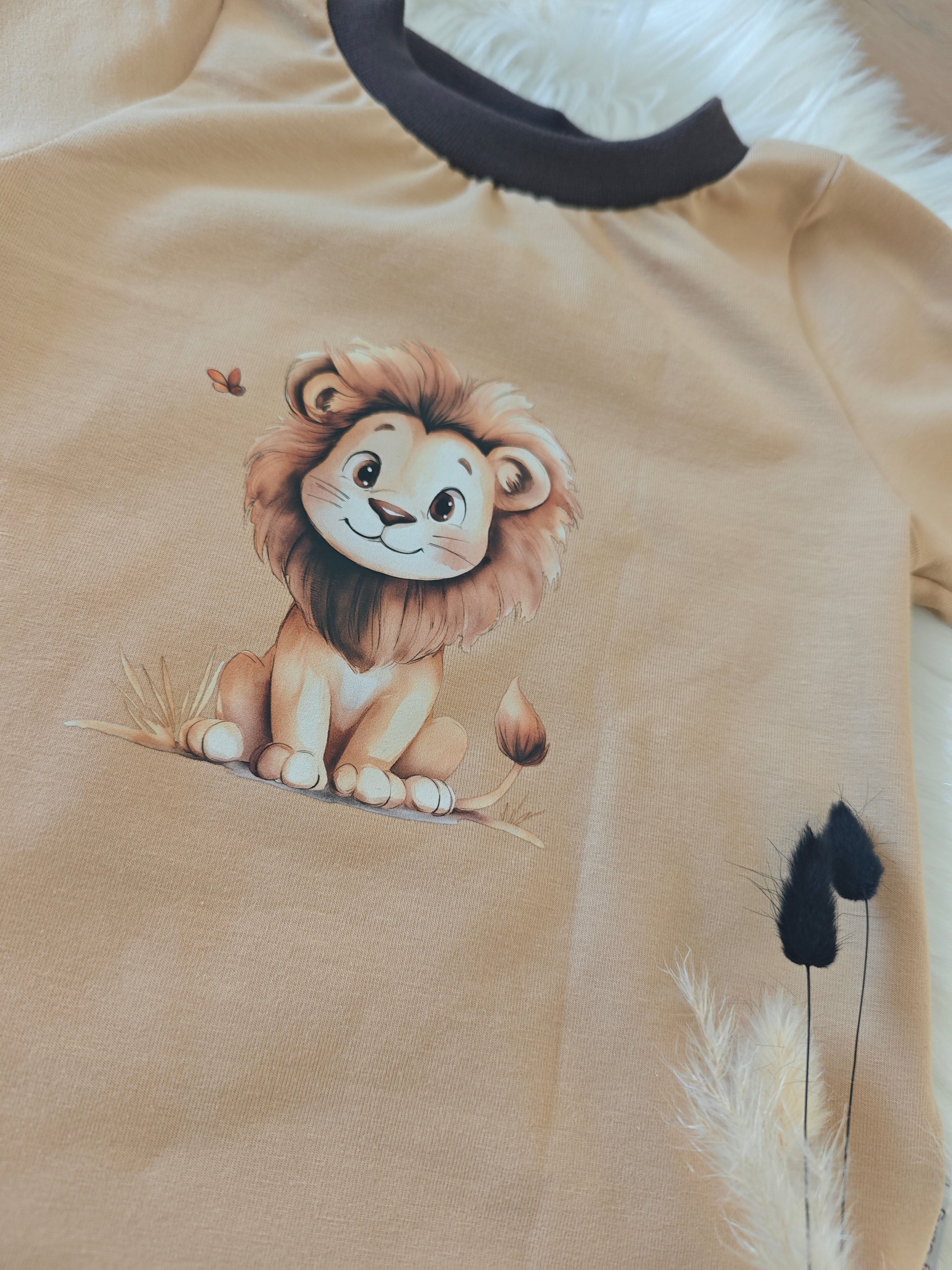 Set Savanne beige 1x Pumphose kurz (80/92) & 1x T-Shirt (86) (Kopie)