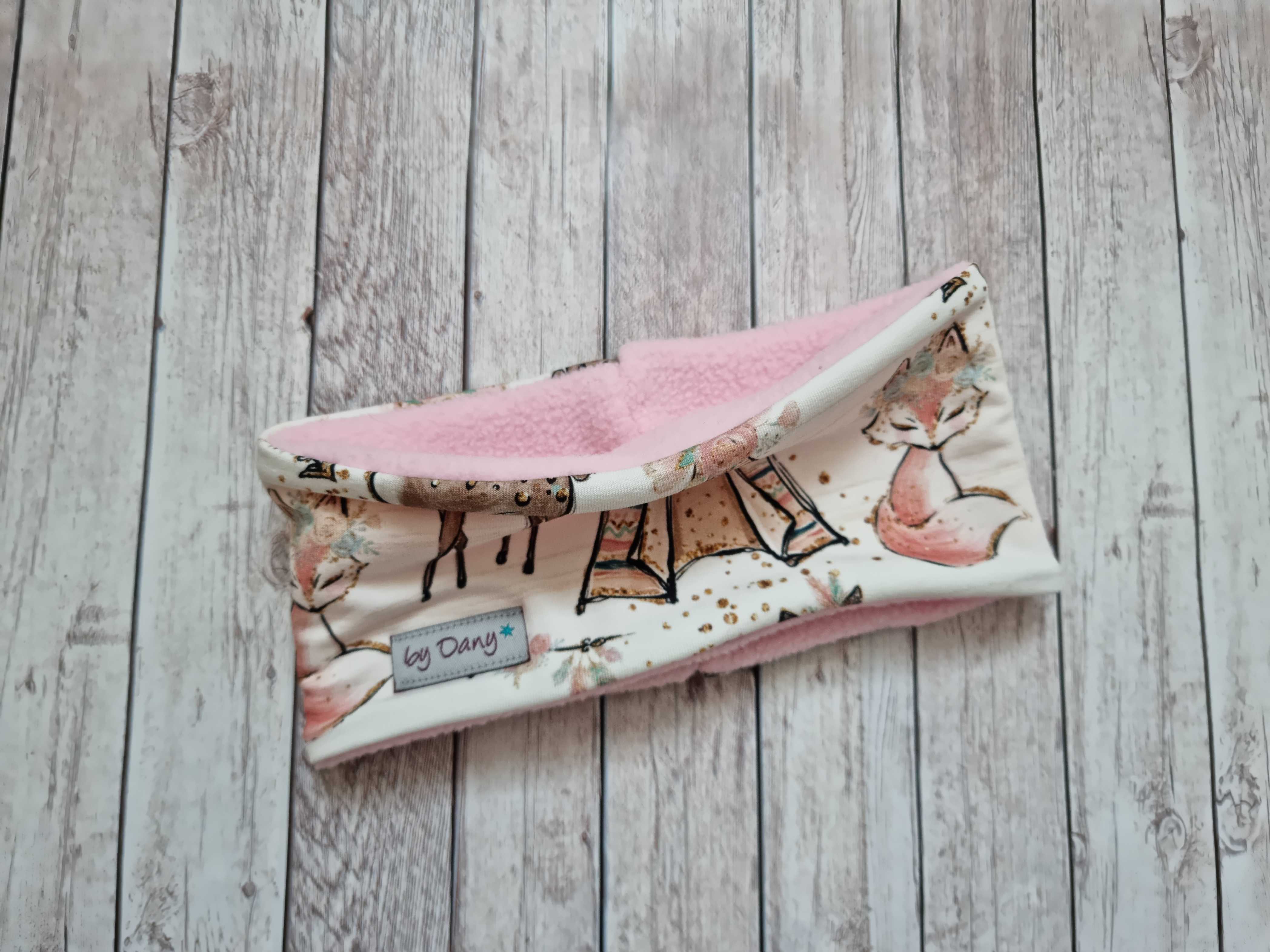 Stirnband Waldliebe rosa ca. 45-46cm
