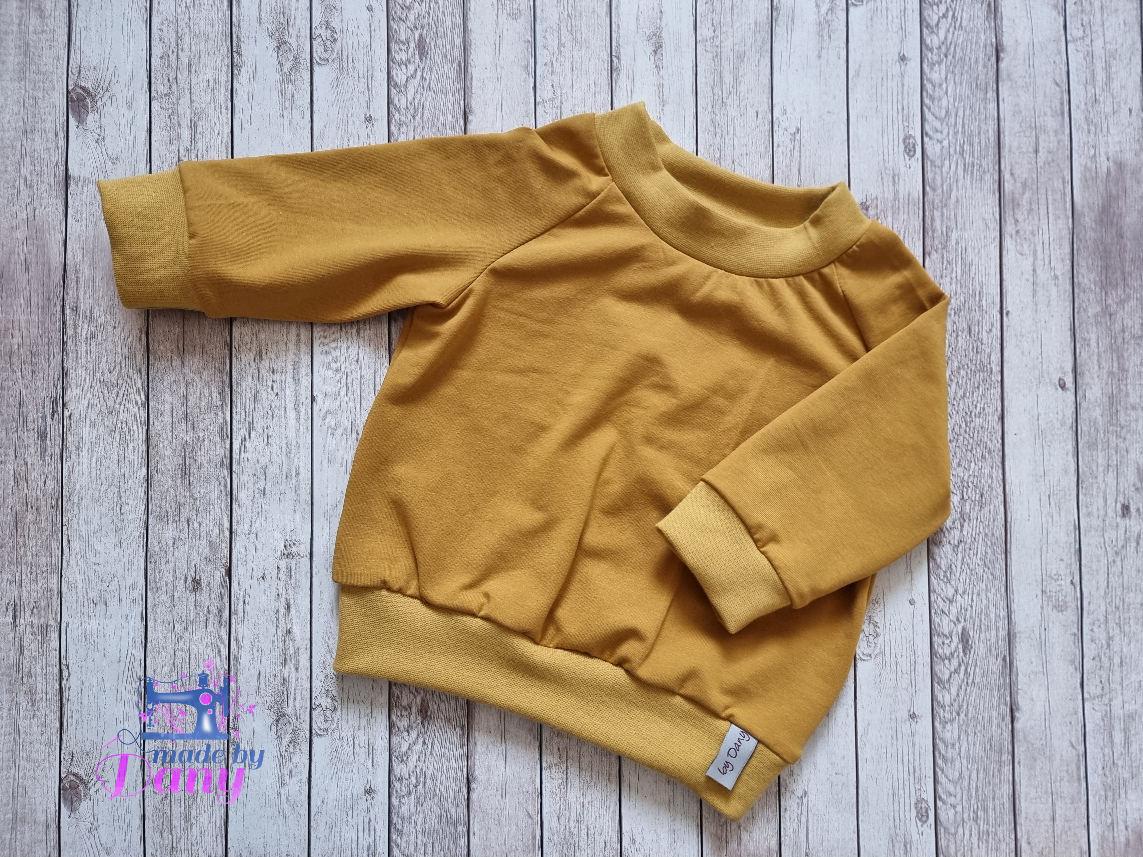 Set Nashorn mit Baby 1x Pumphose lang (62/68) & 1x Pullover (68)