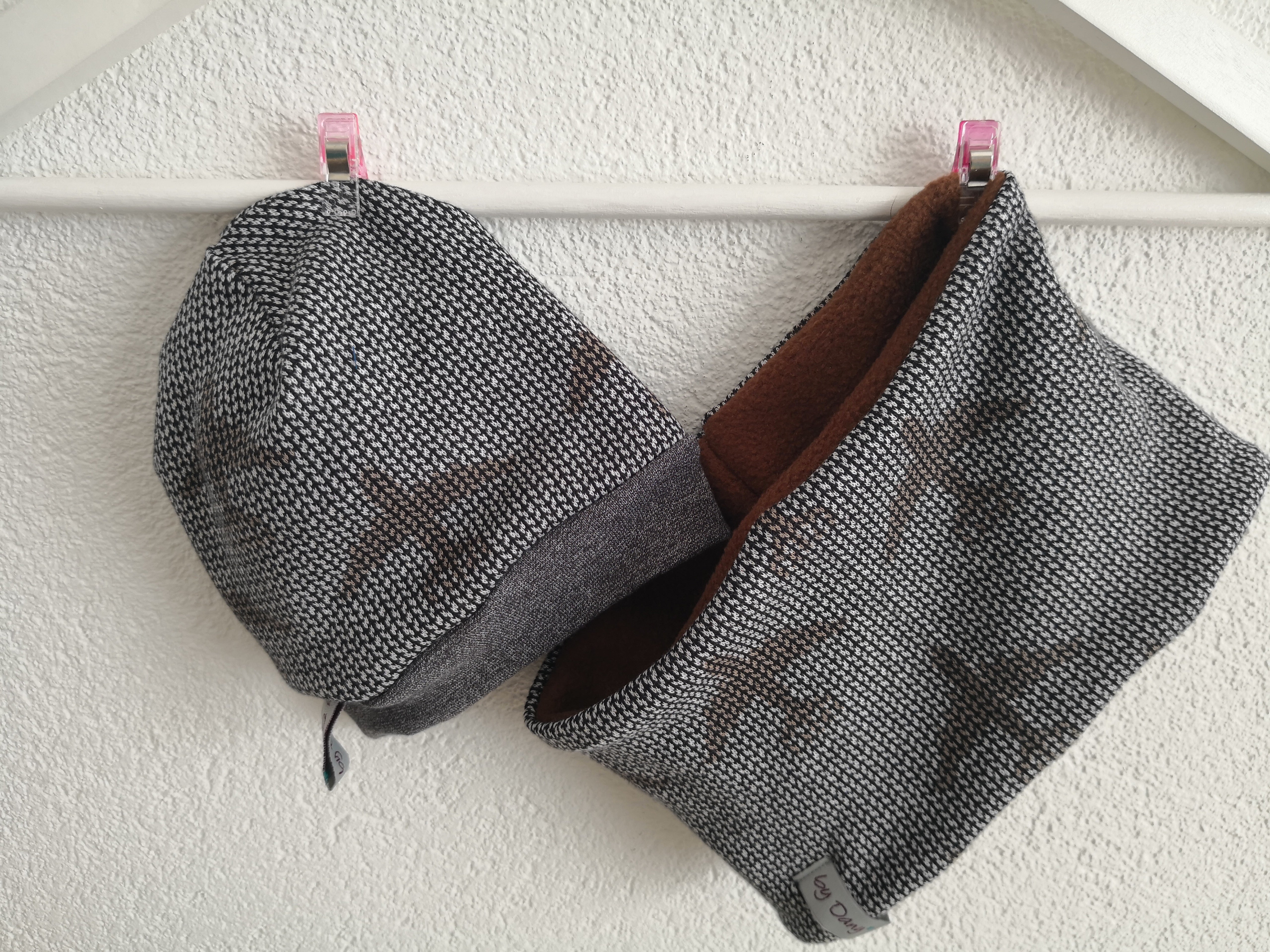 Beanie & Loop Flieger Loop ca. 40cm / Beanie ca. 34-38 cm