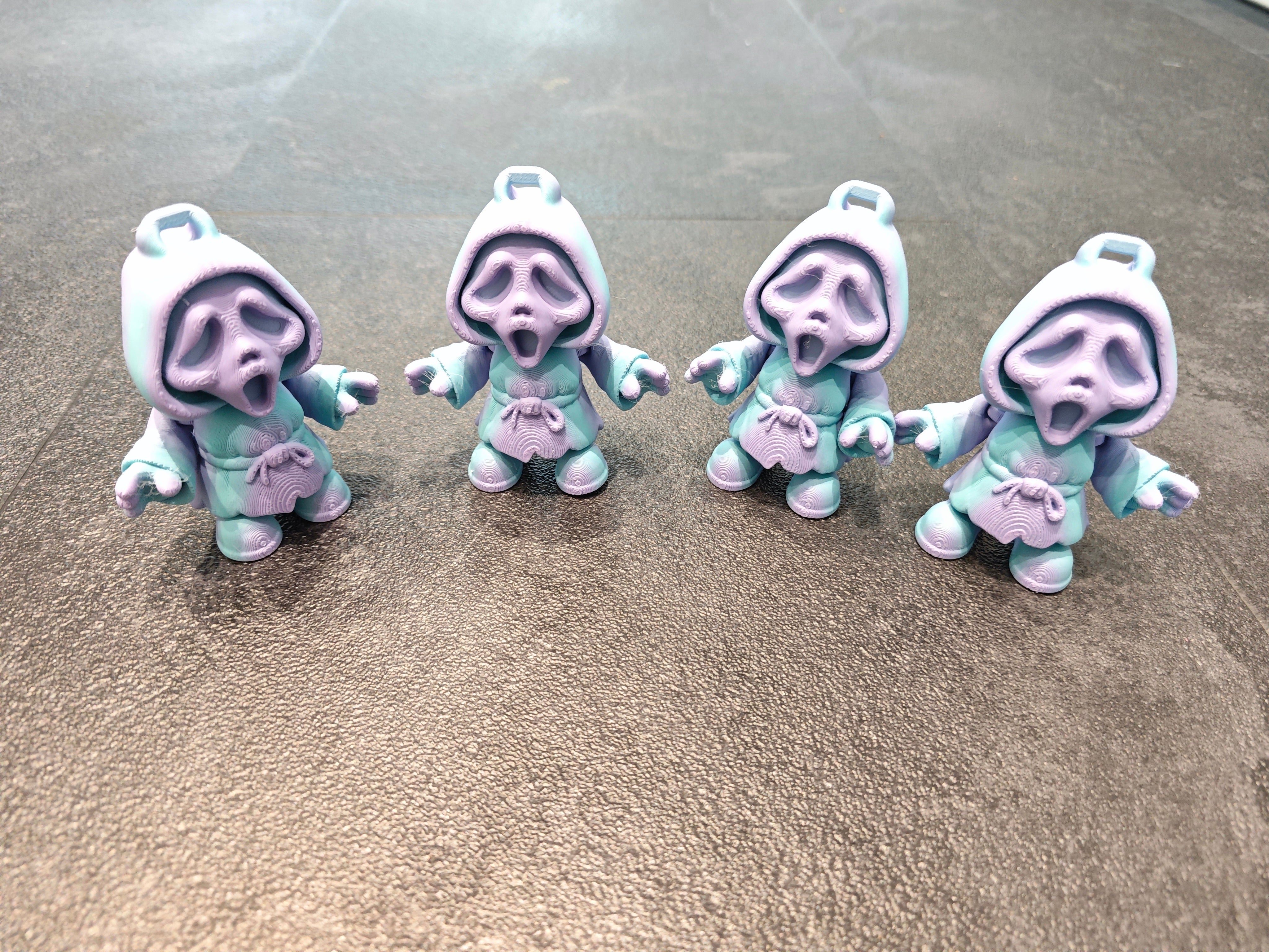 Schlüsselanhänger Scary winter