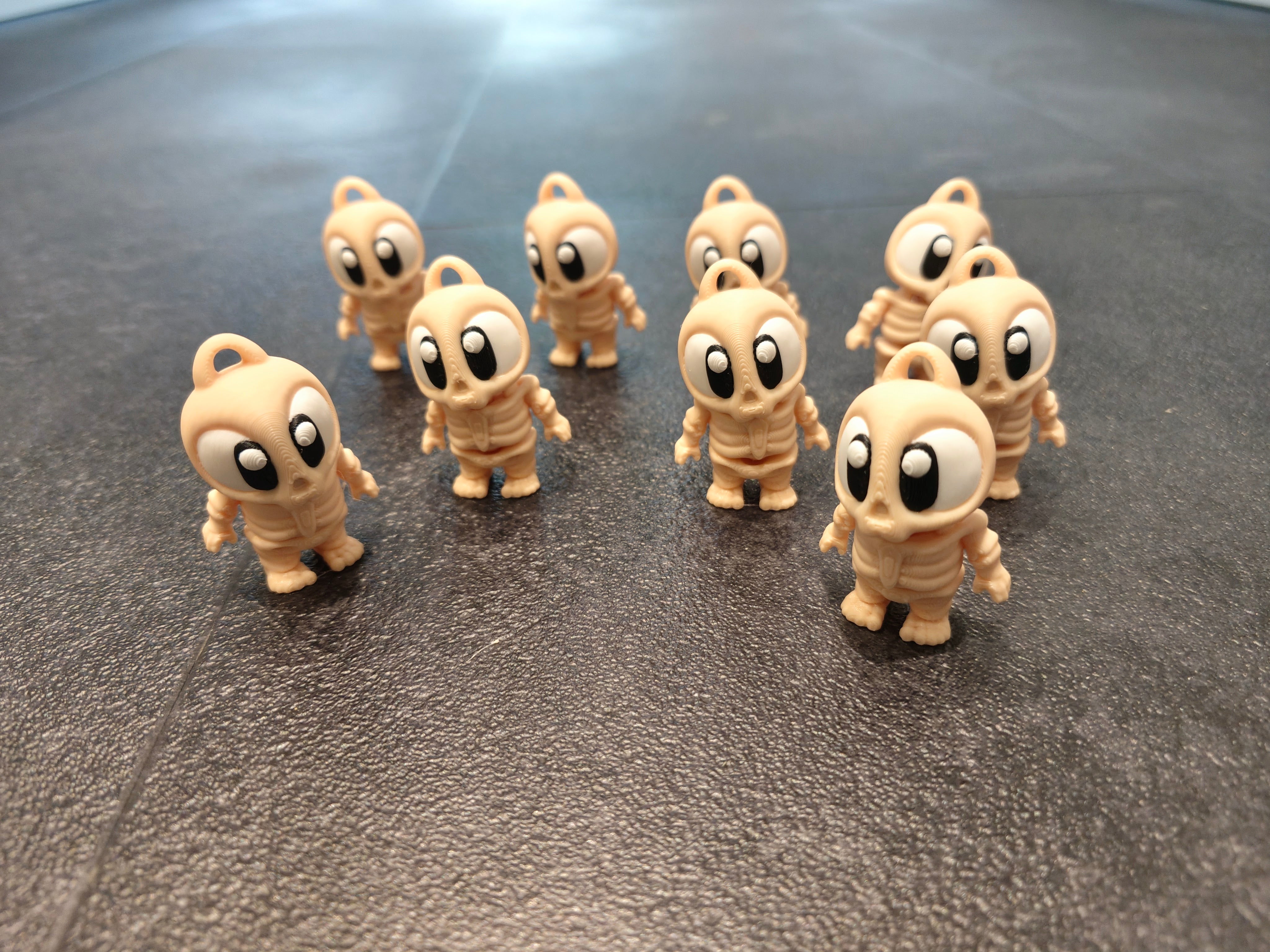 Schlüsselanhänger Skelett