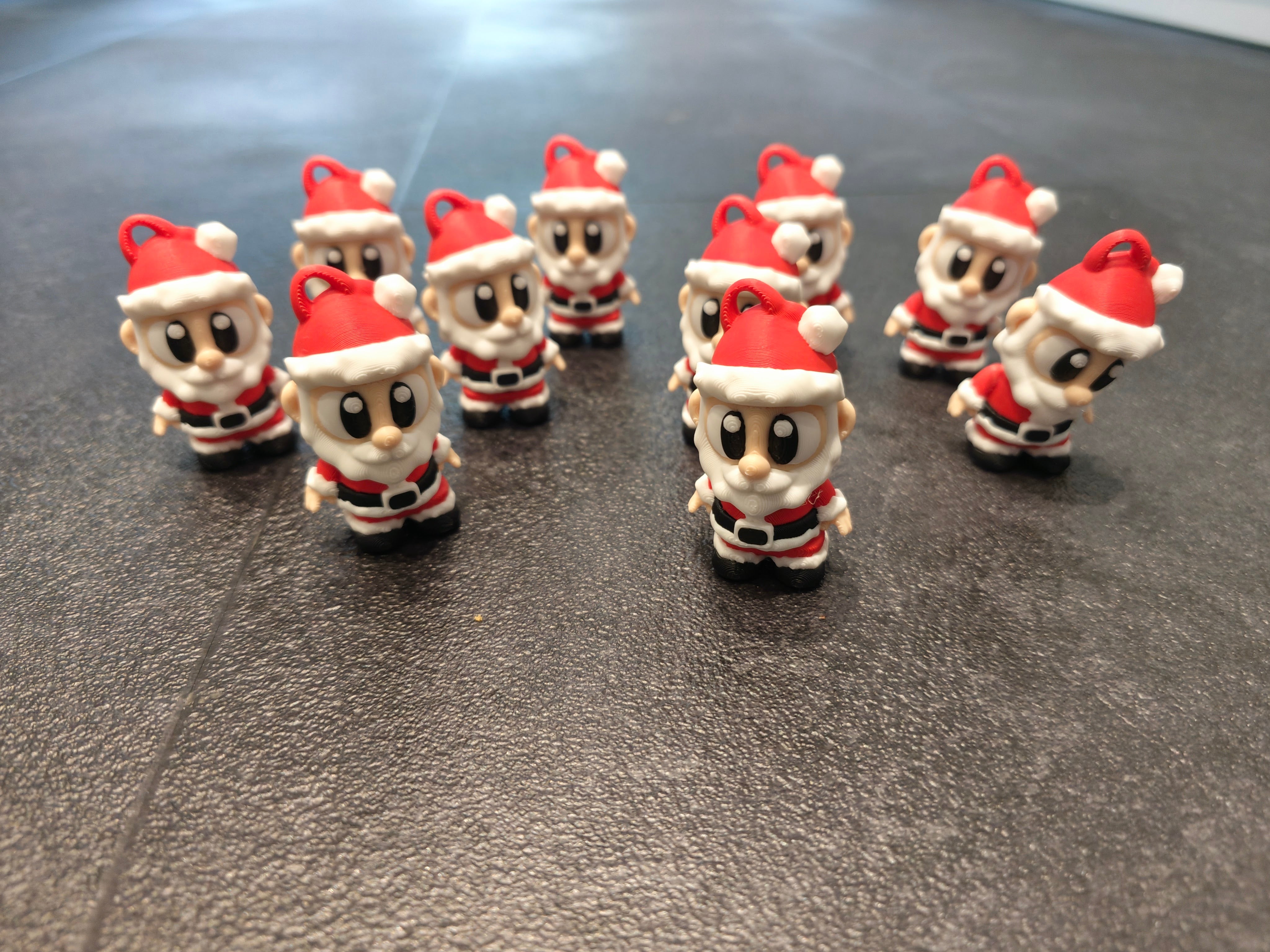 Schlüsselanhänger Santa