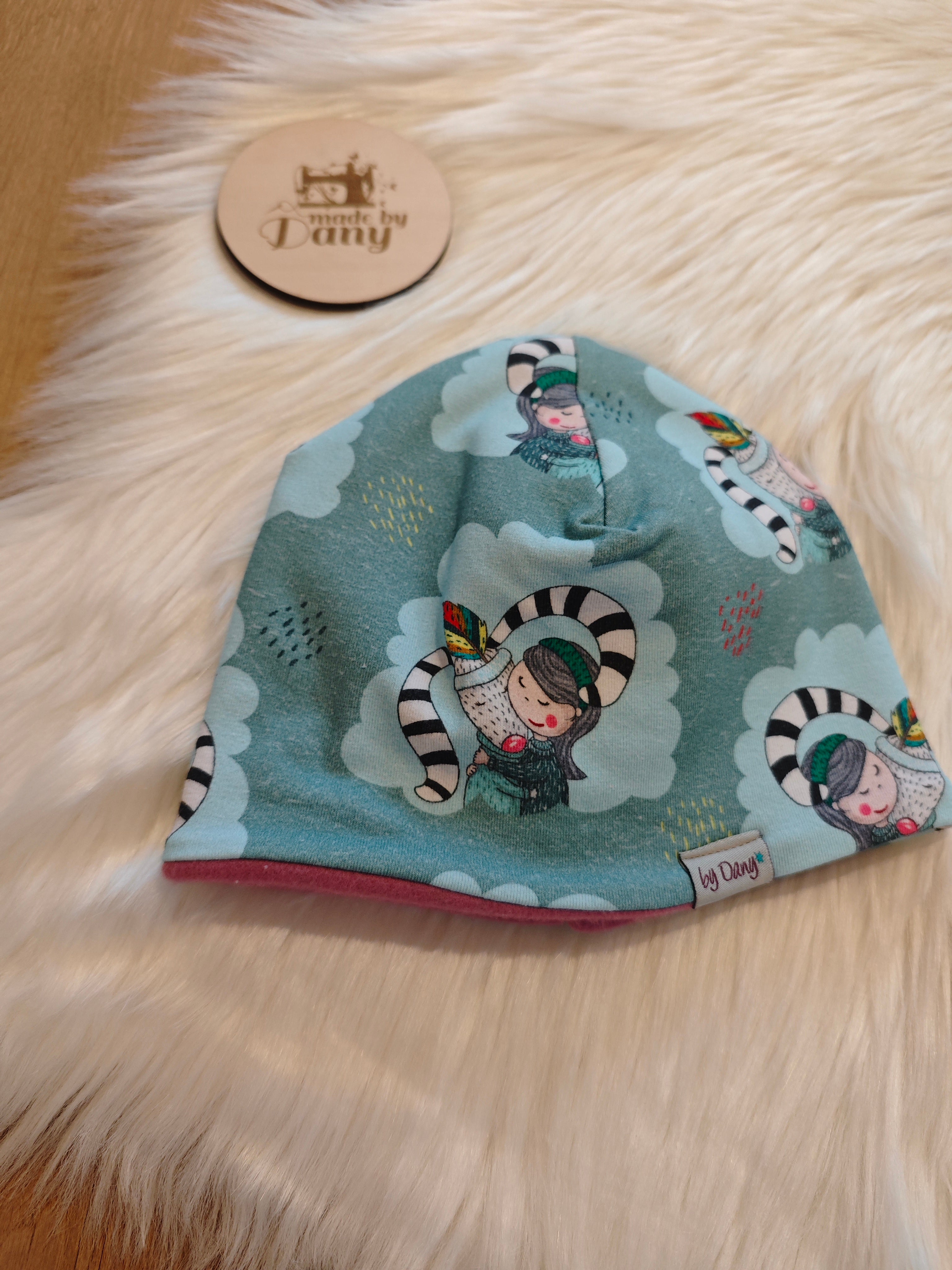 Mütze Jersey Knuddel ca. 47-49 cm