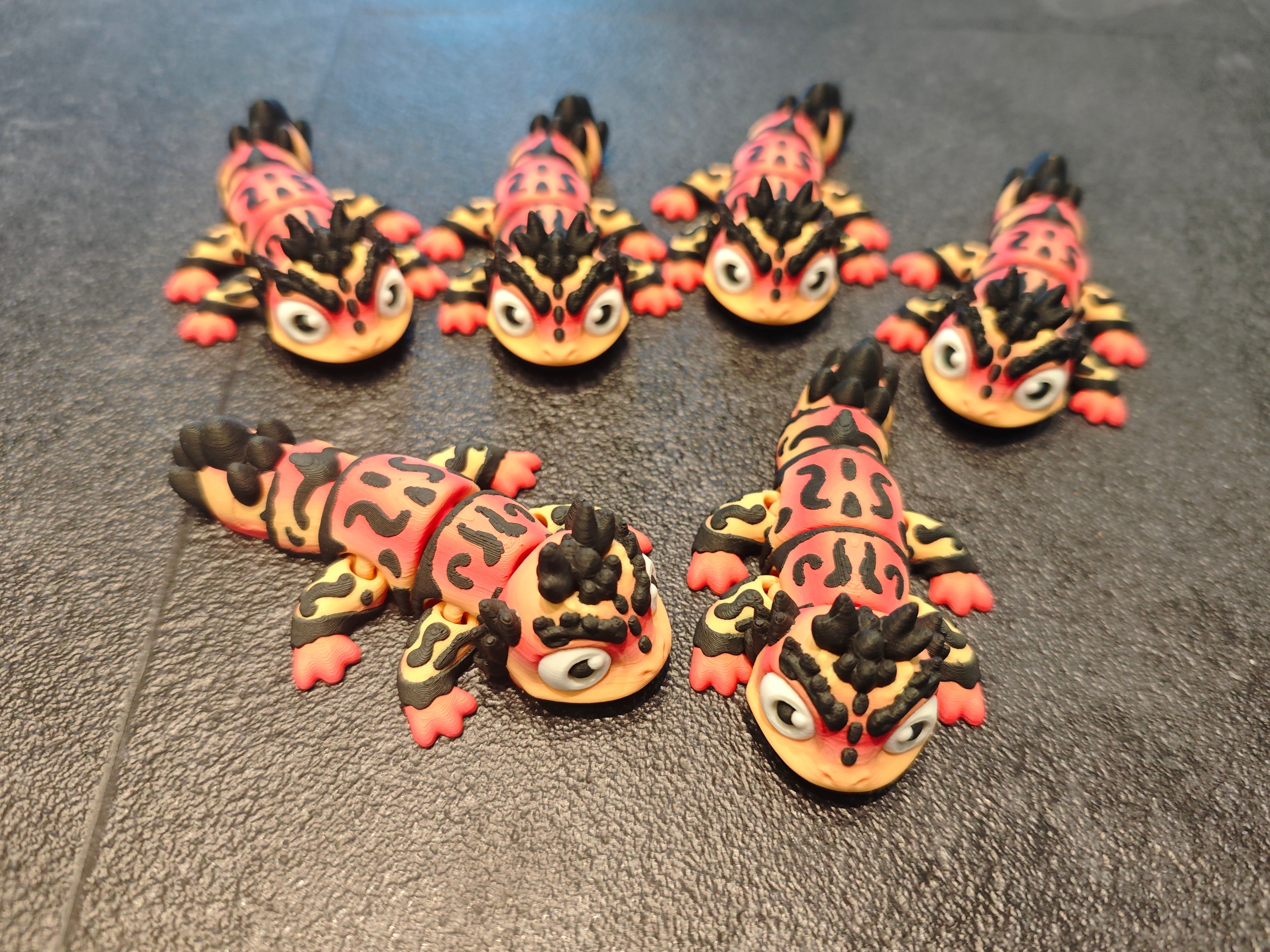 Mondneujahrsdrache Fall orange–rot