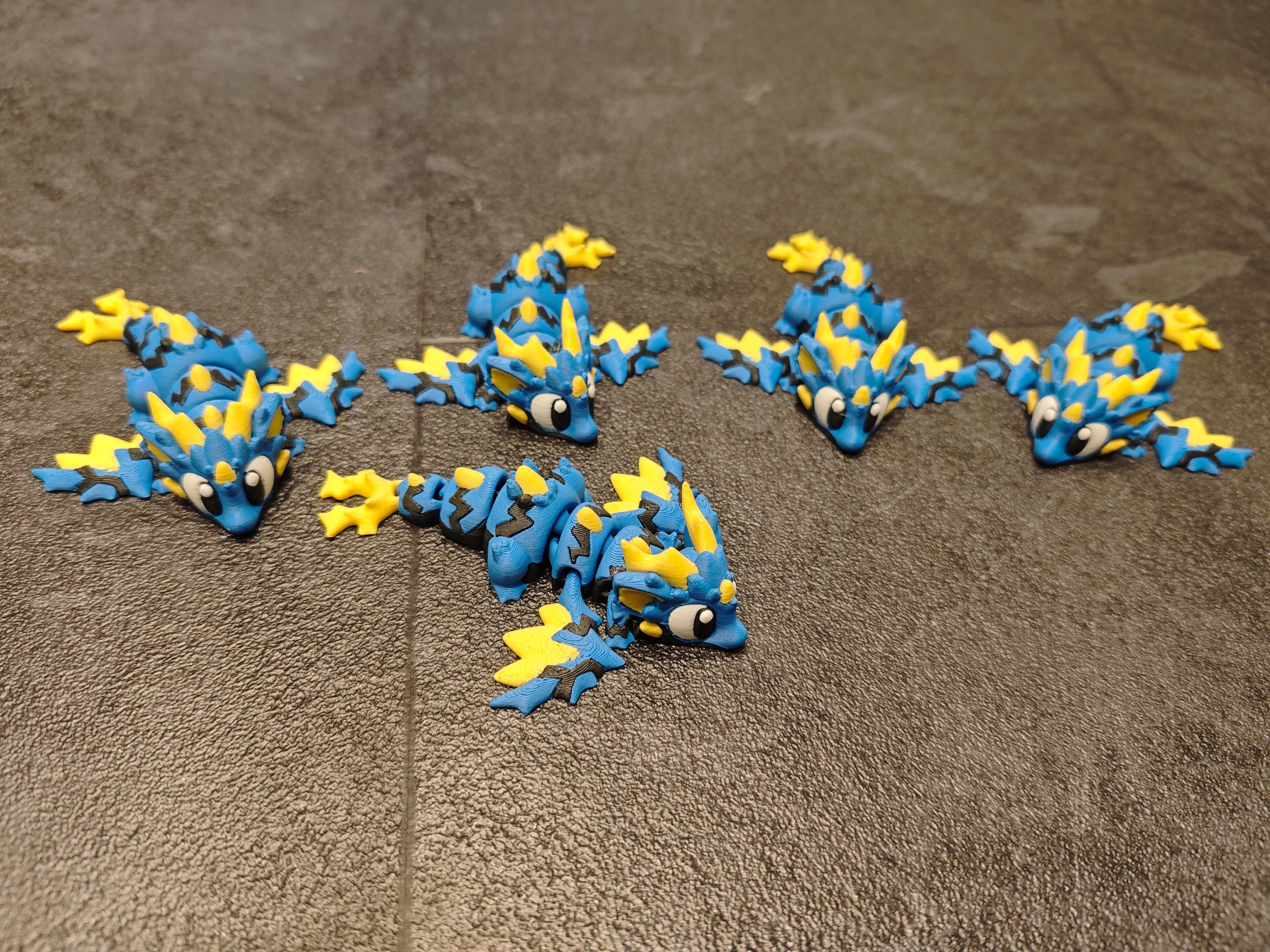 Wild voltage Dragon blau