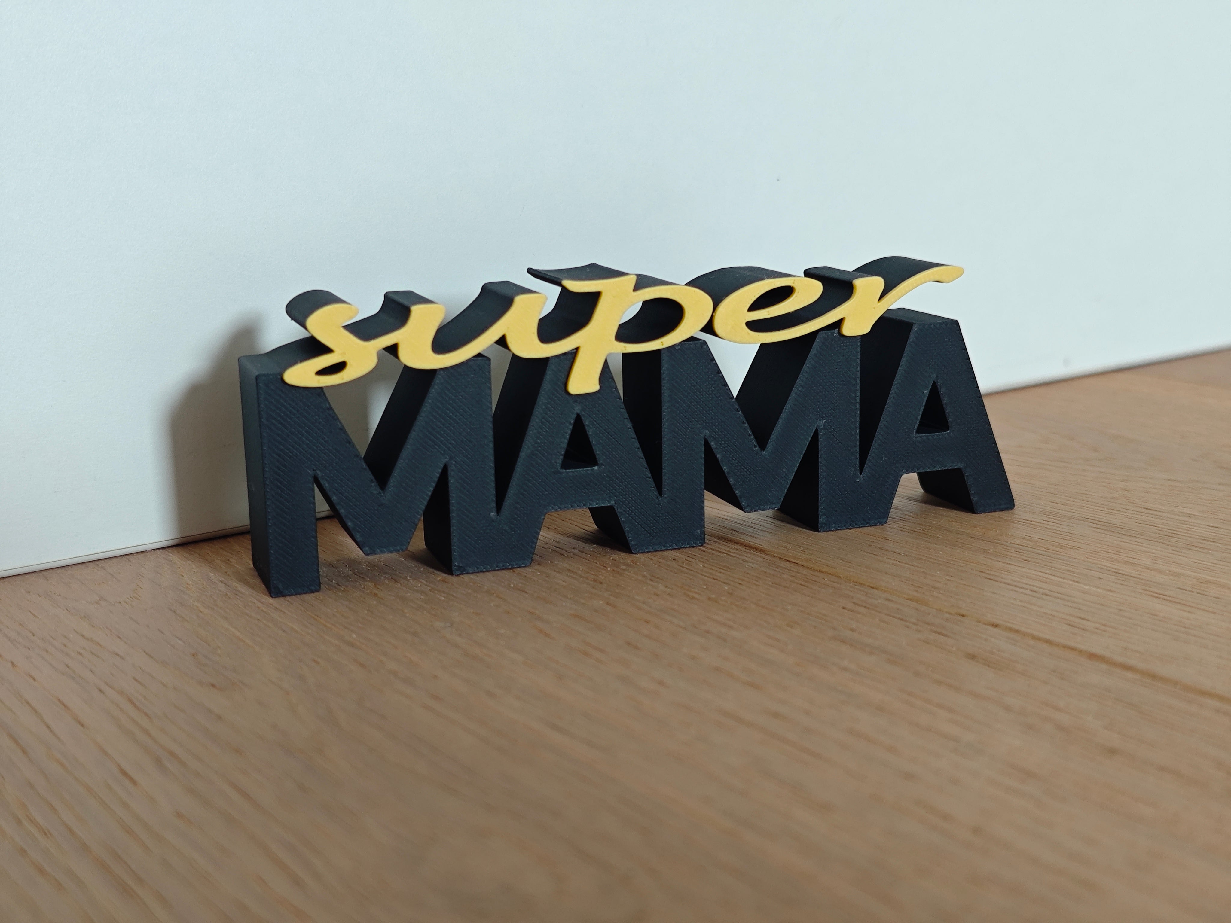 super Mama gelb