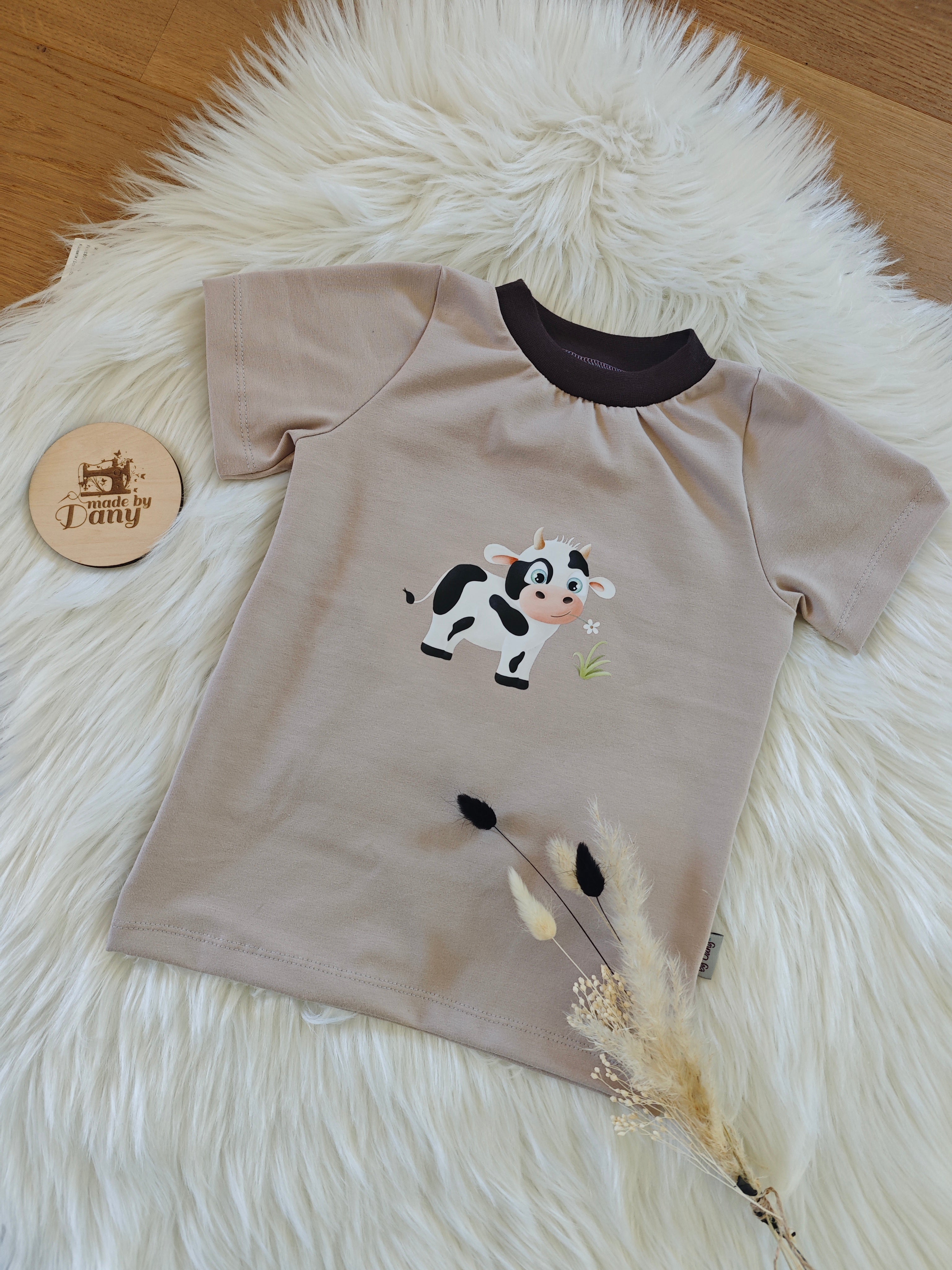 Set Landkind Kuhe taupe 1x Pumphose 2.0 (92/98) & 1x T-Shirt (98)