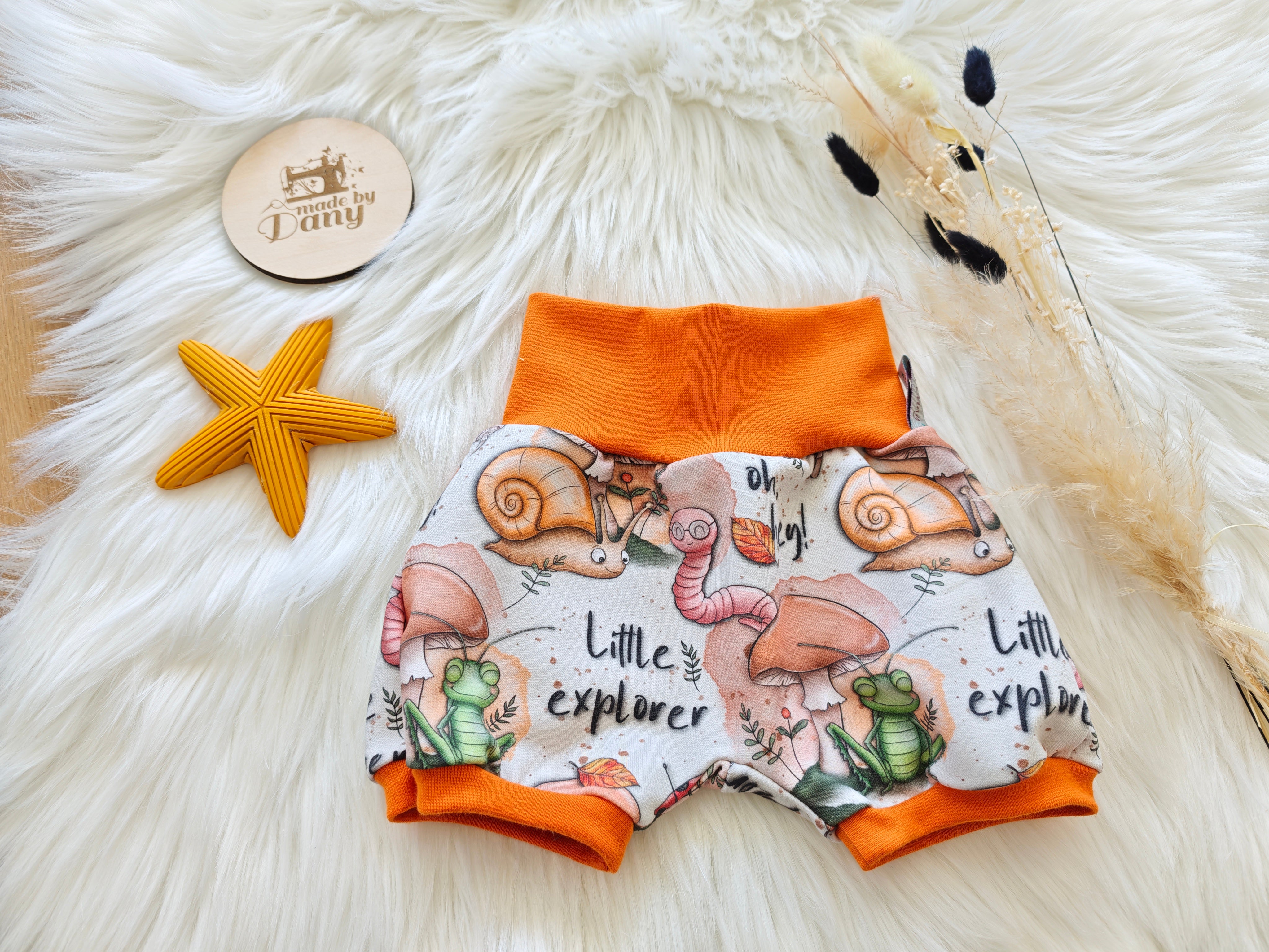 Pumphosen Kurz 2.0 ohne Hosentaschen Little Explorer 68