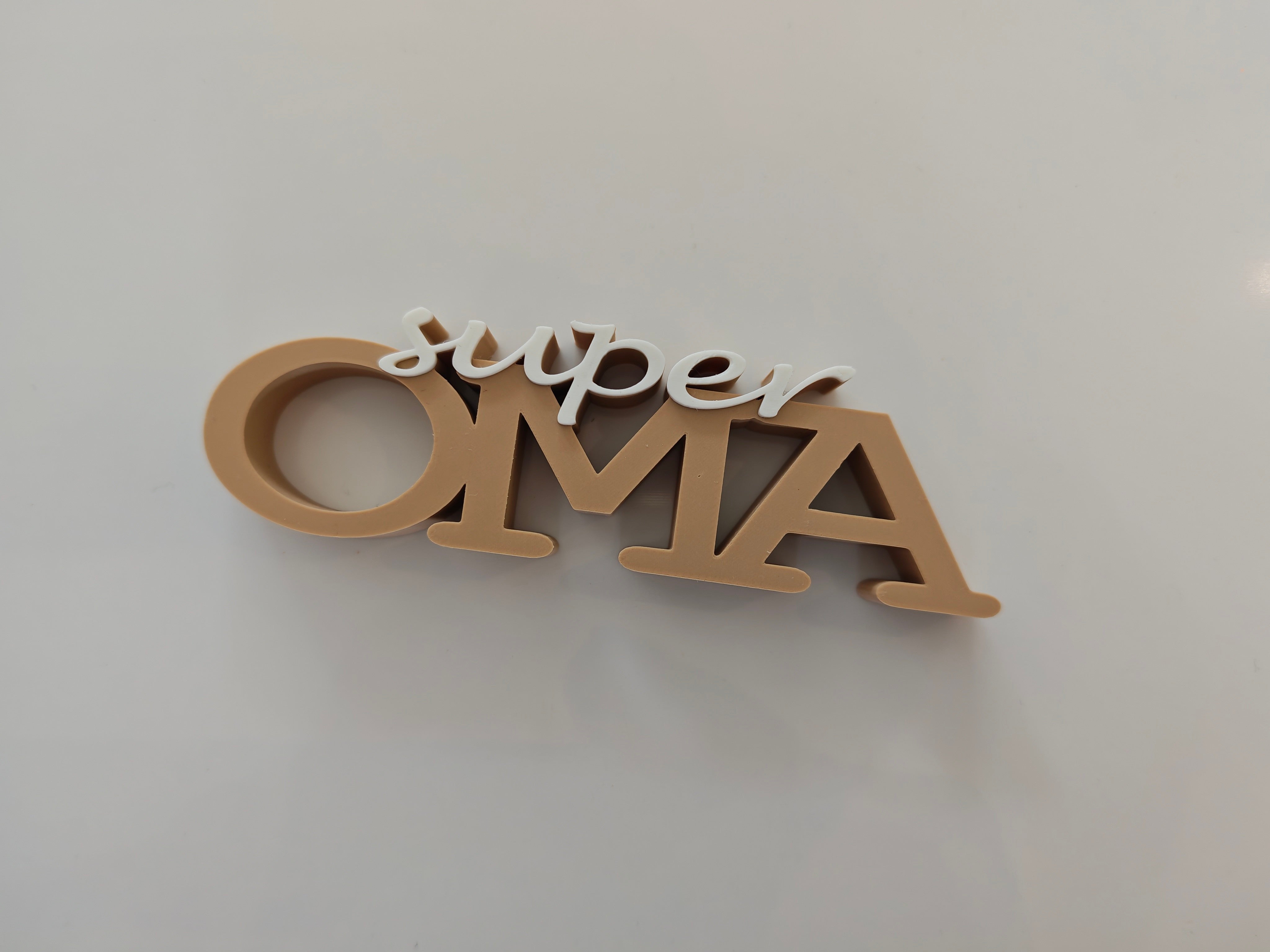 super Oma beige, weiss