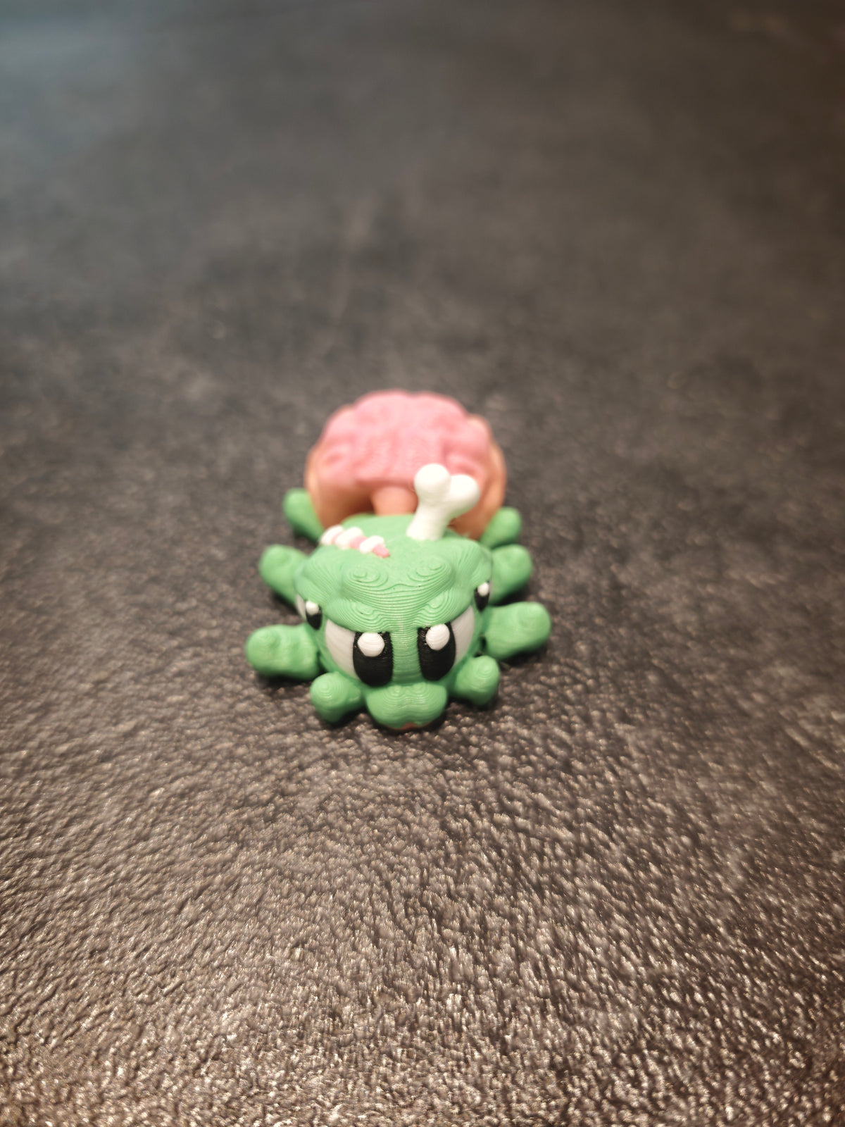 Halloween Spinne Hirn