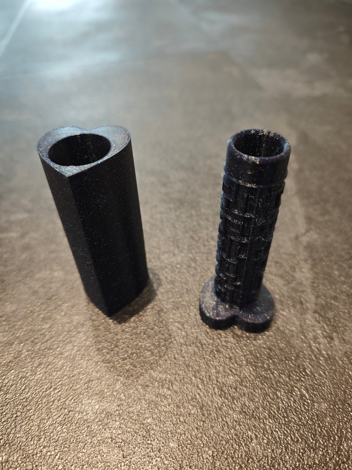 Labyrinth Rätselbox Herz Galaxy Dark blue glitzer